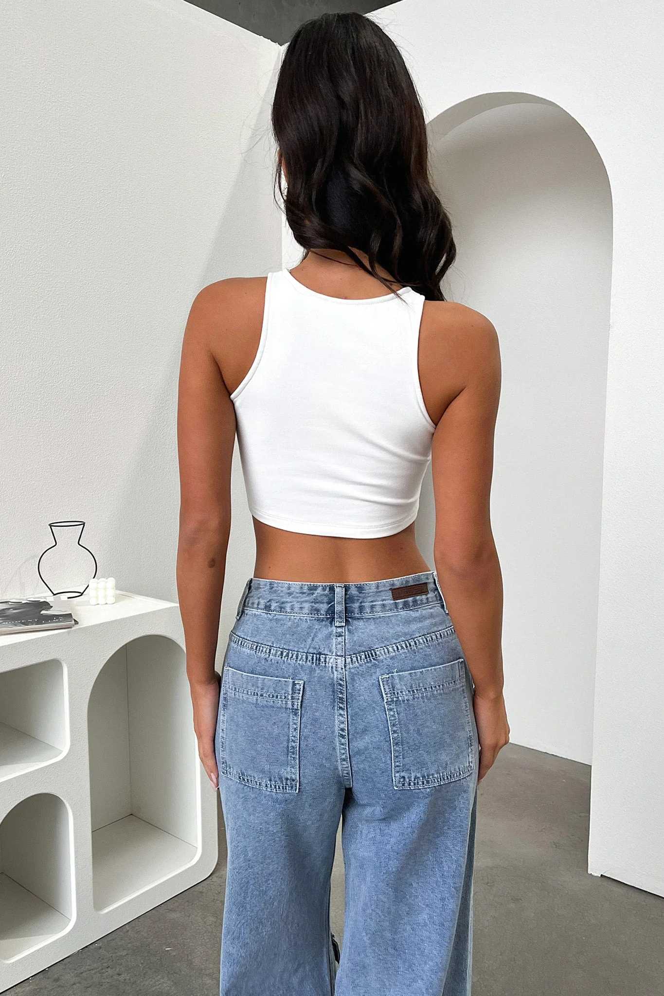 Adelina Crop - White - Image 5
