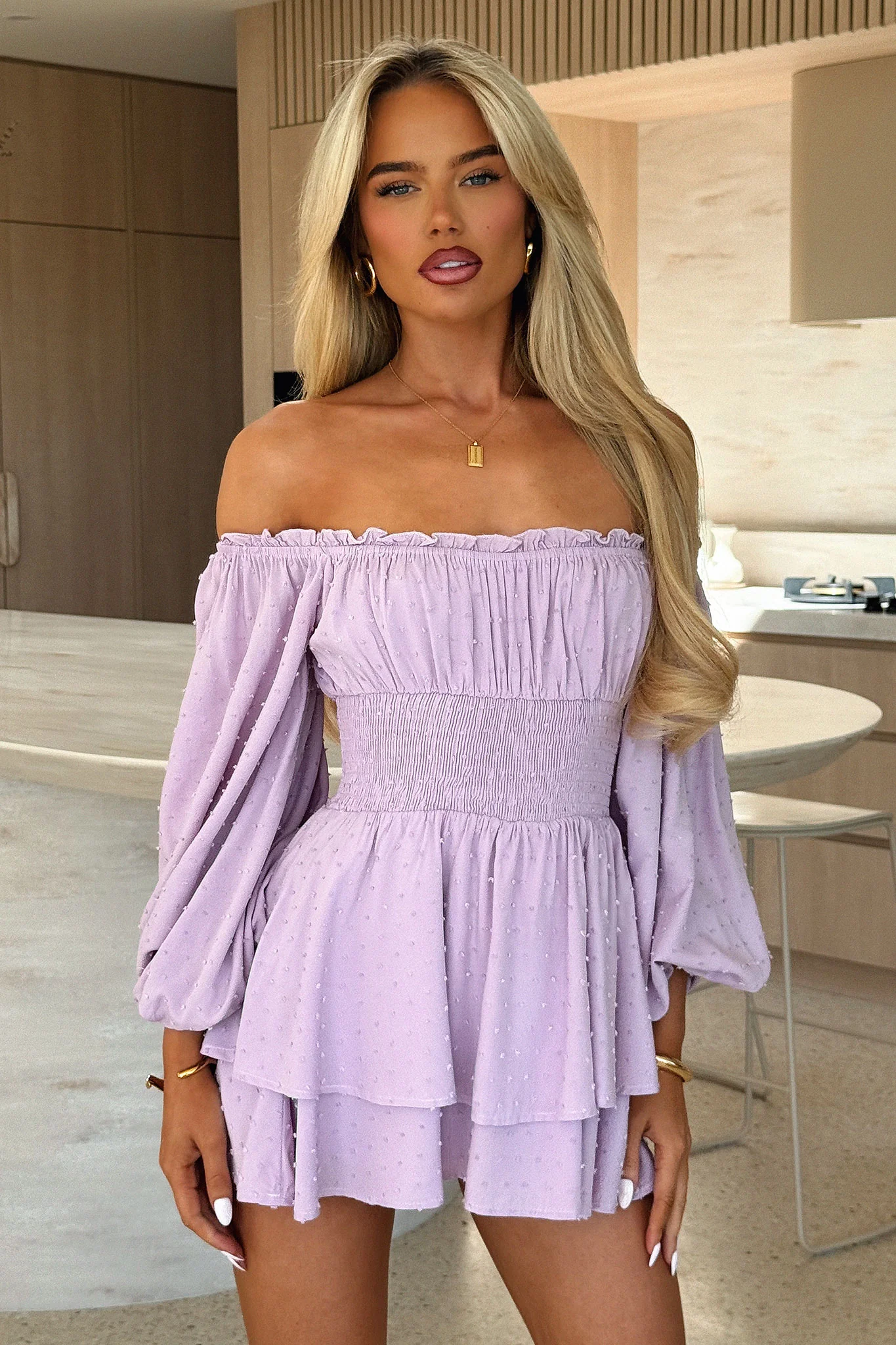 Ahoy Playsuit - Lilac - Image 7