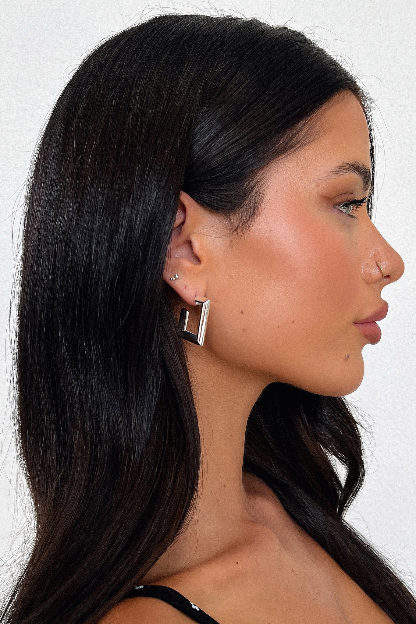 Albany Earrings - Silver - Image 3