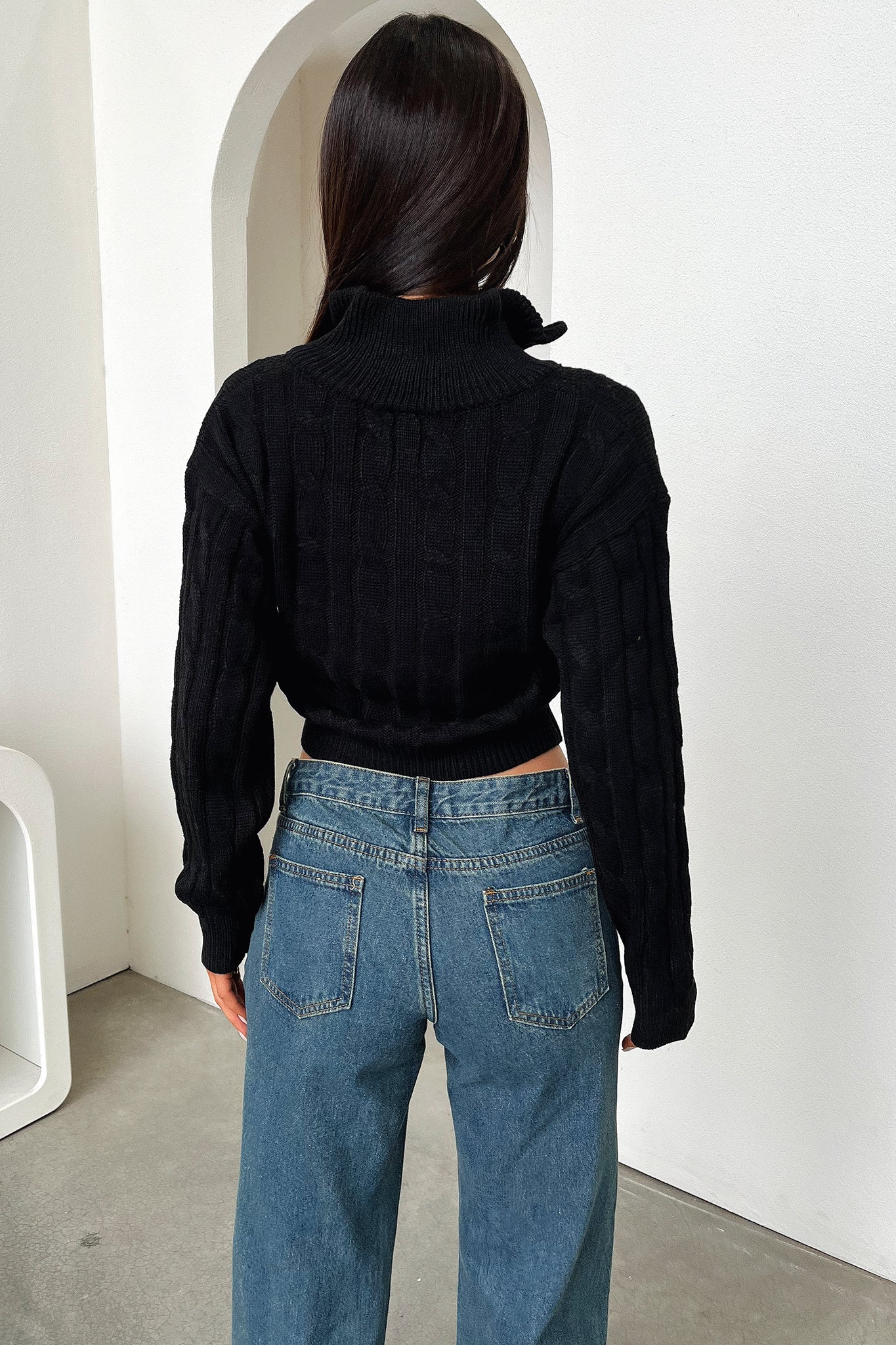 Aleena Knit - Black - Image 6