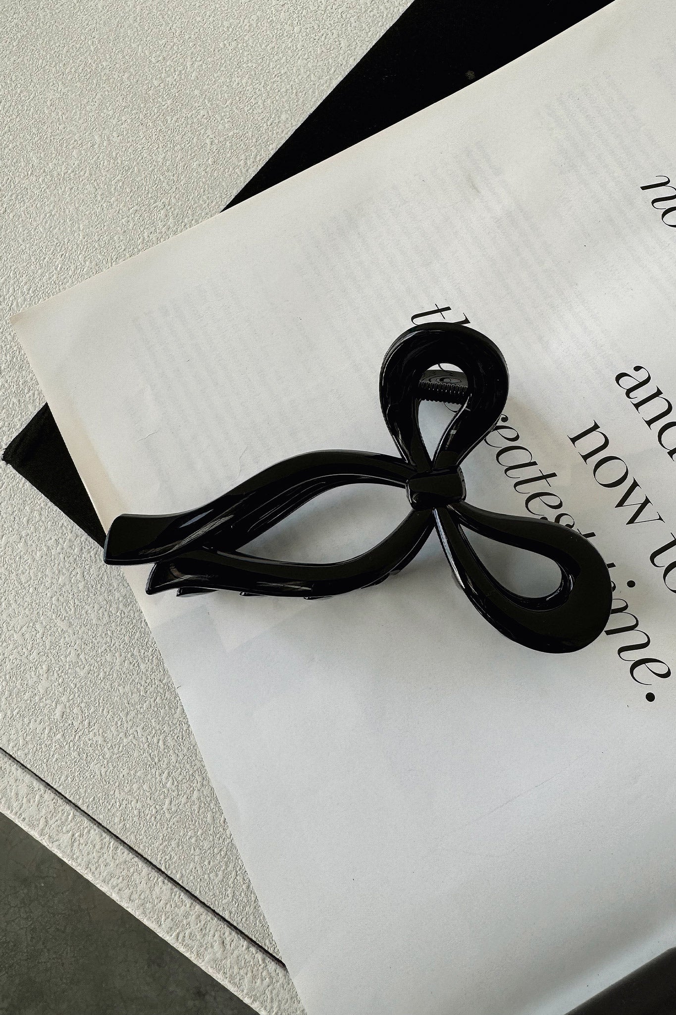 Blaire Claw Clip - Black - Image 6