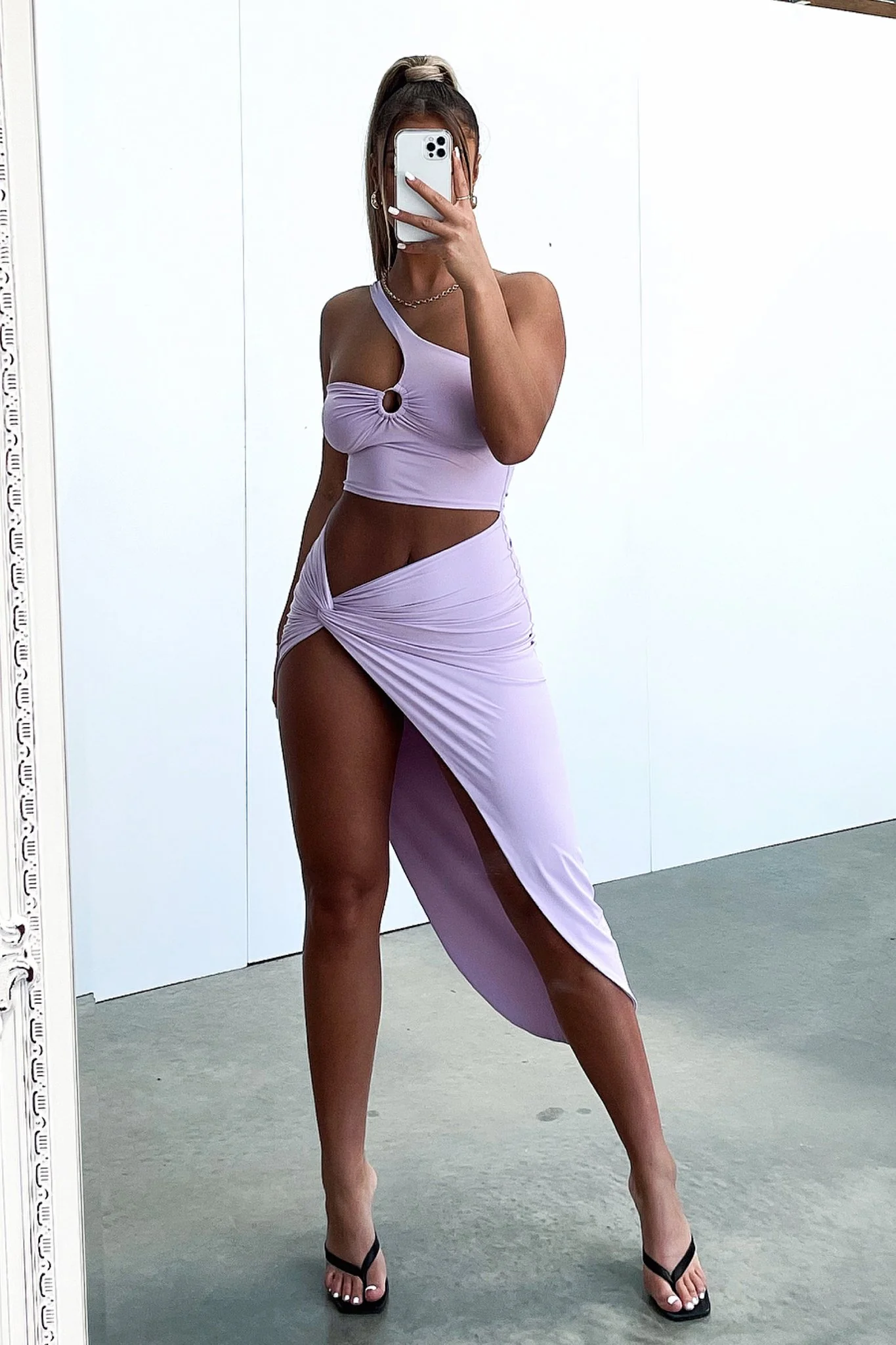 Carlos Dress - Lilac - Image 3