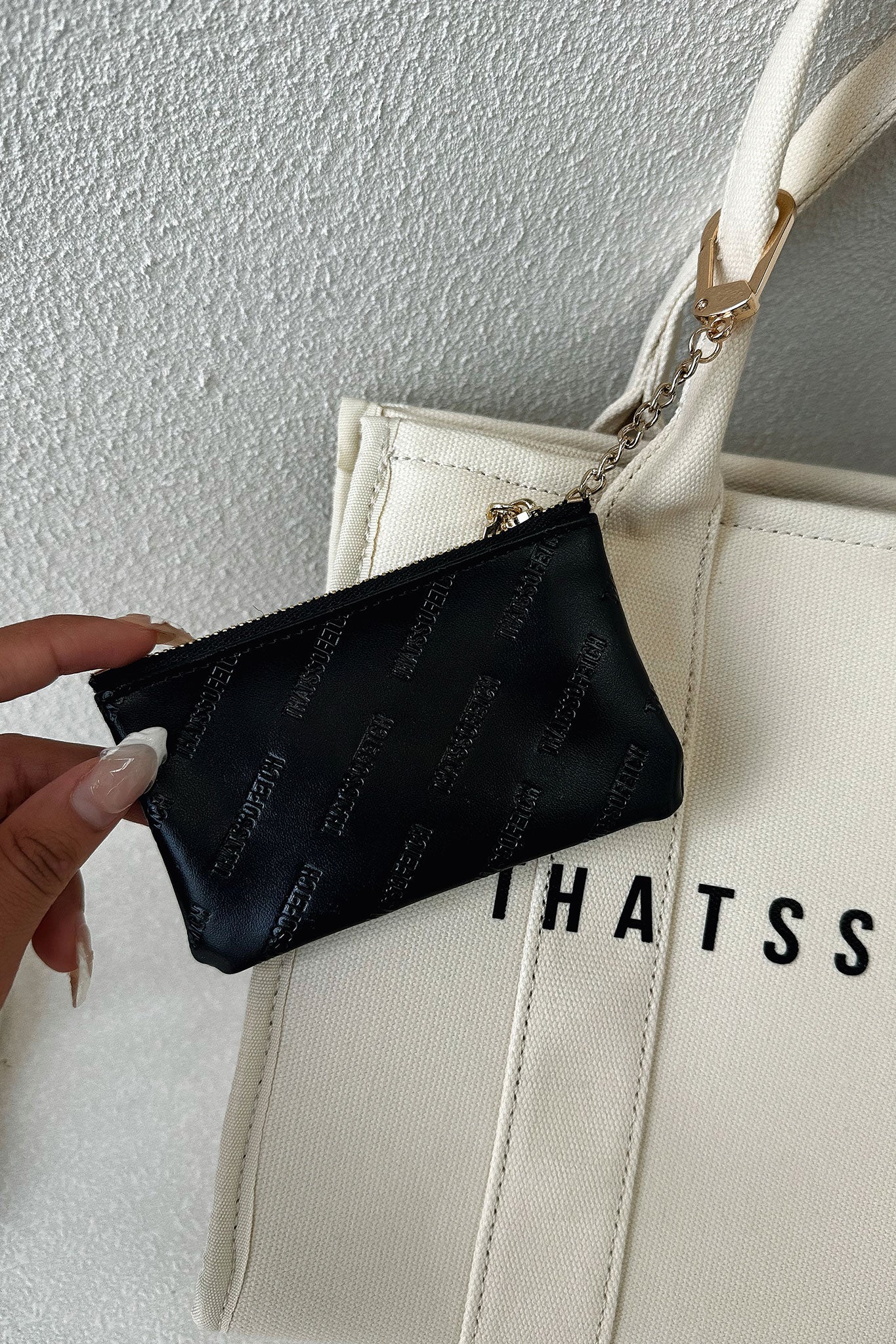 Carter Coin Purse - Black - Image 3