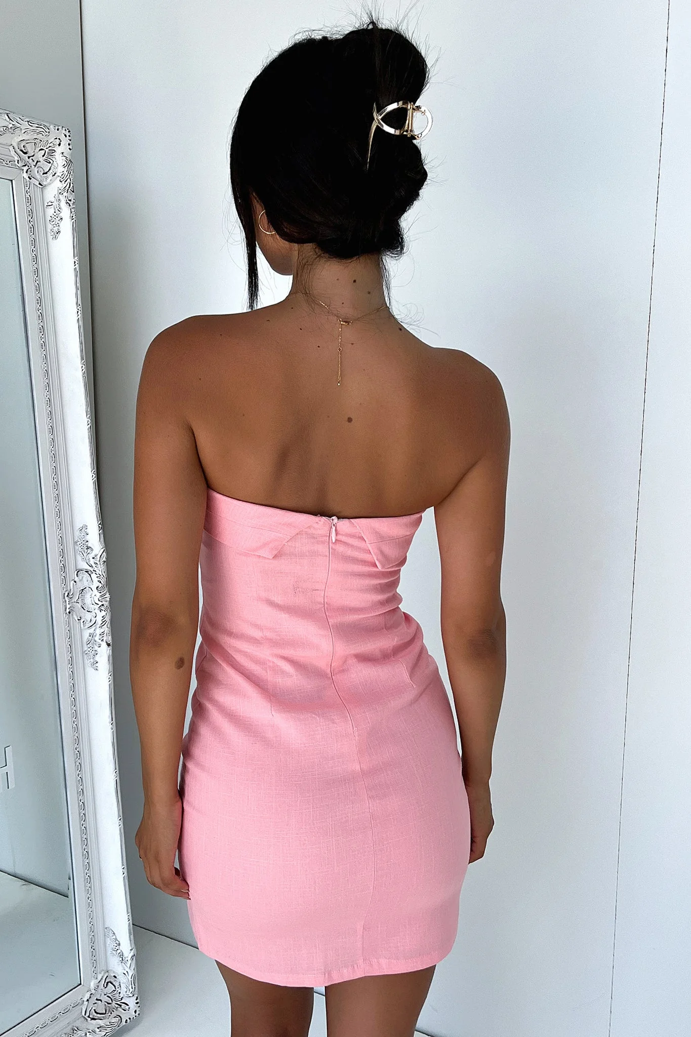 Charms Dress - Baby Pink - Image 4