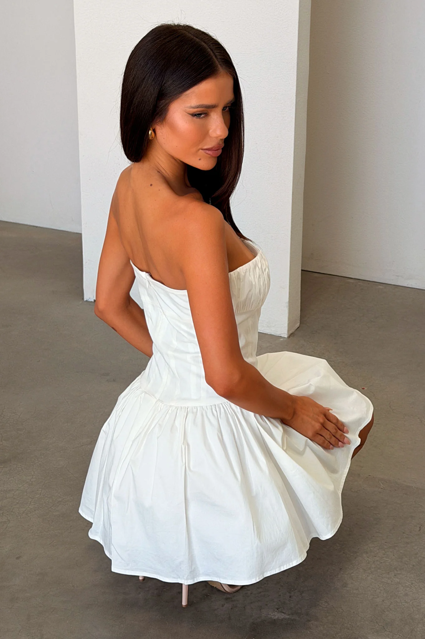 Colette Dress - White - Image 7