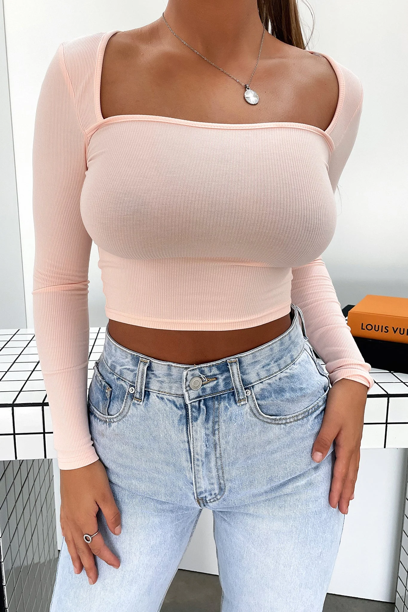 Crawford Crop - Pink - Image 2