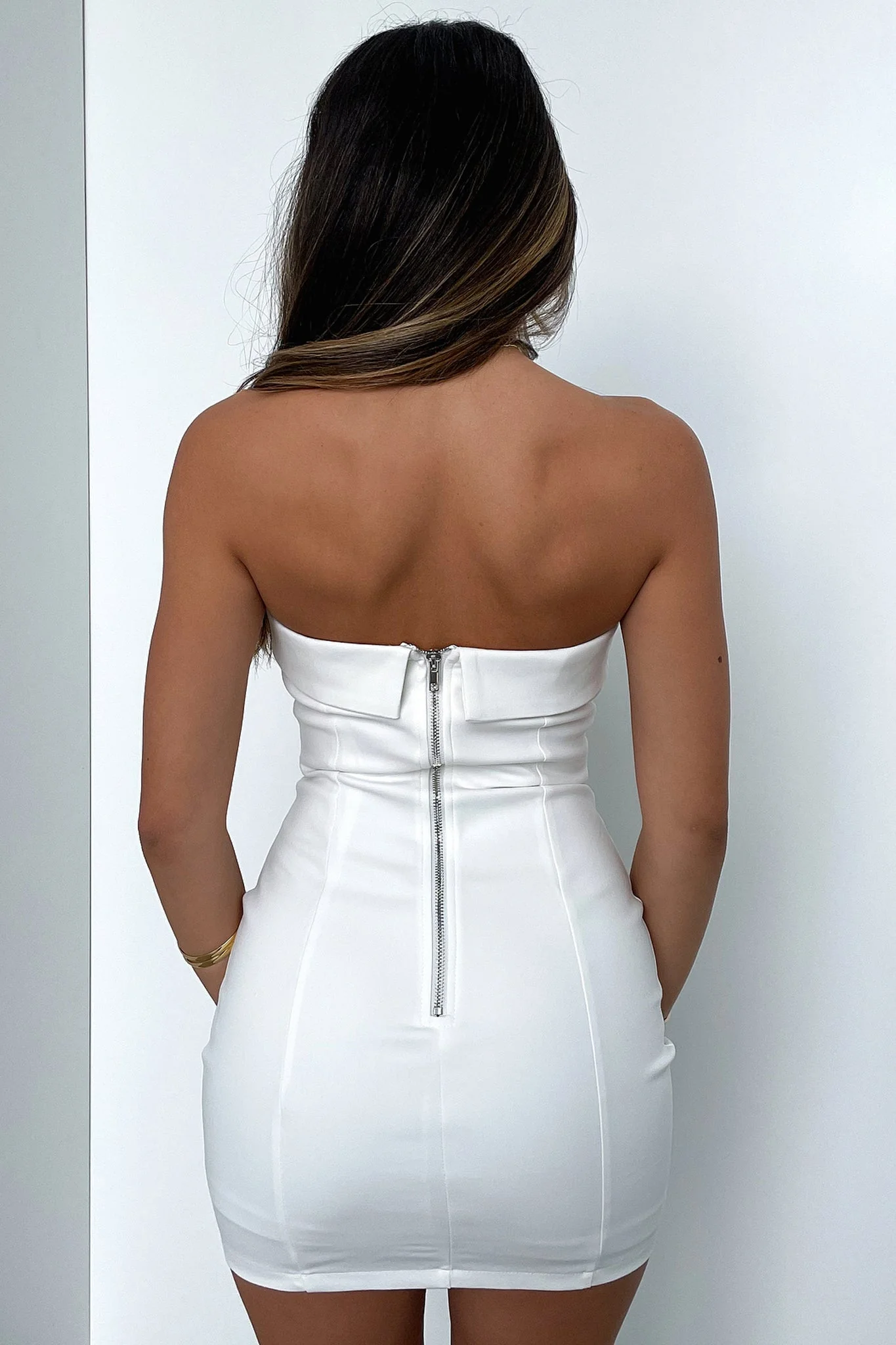 Cypress Dress - White - Image 3