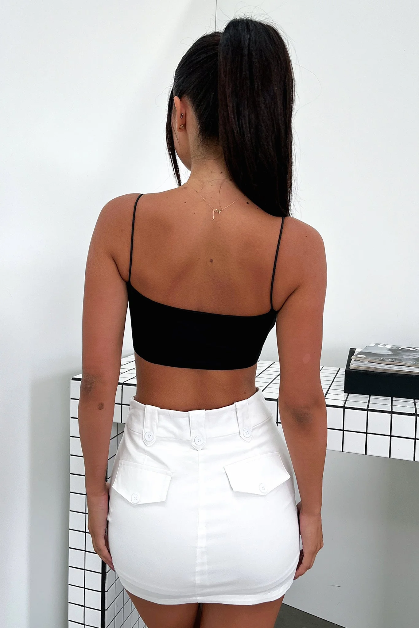 Dalena Crop - Black - Image 4