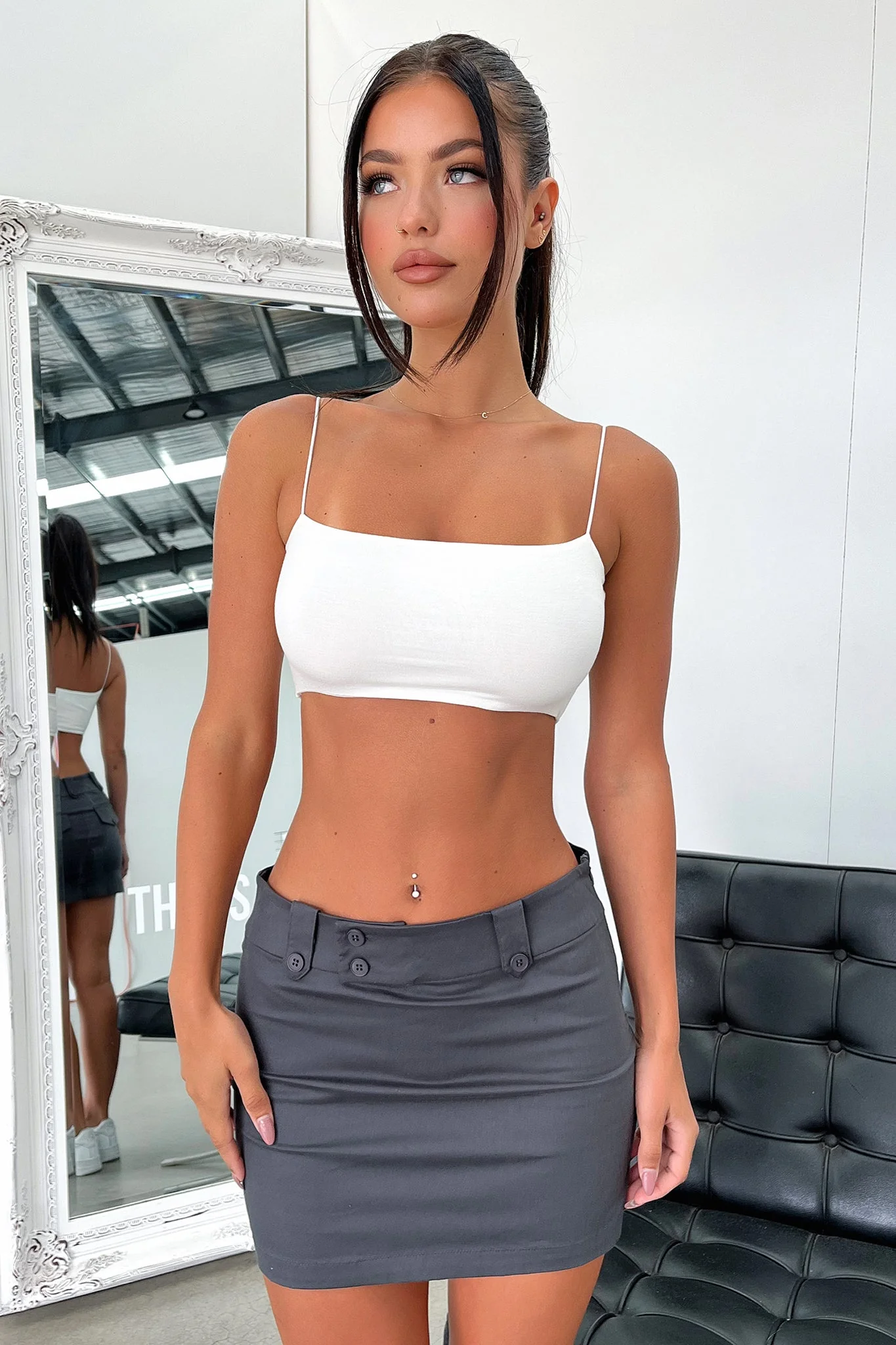 Dalena Crop - White - Image 4