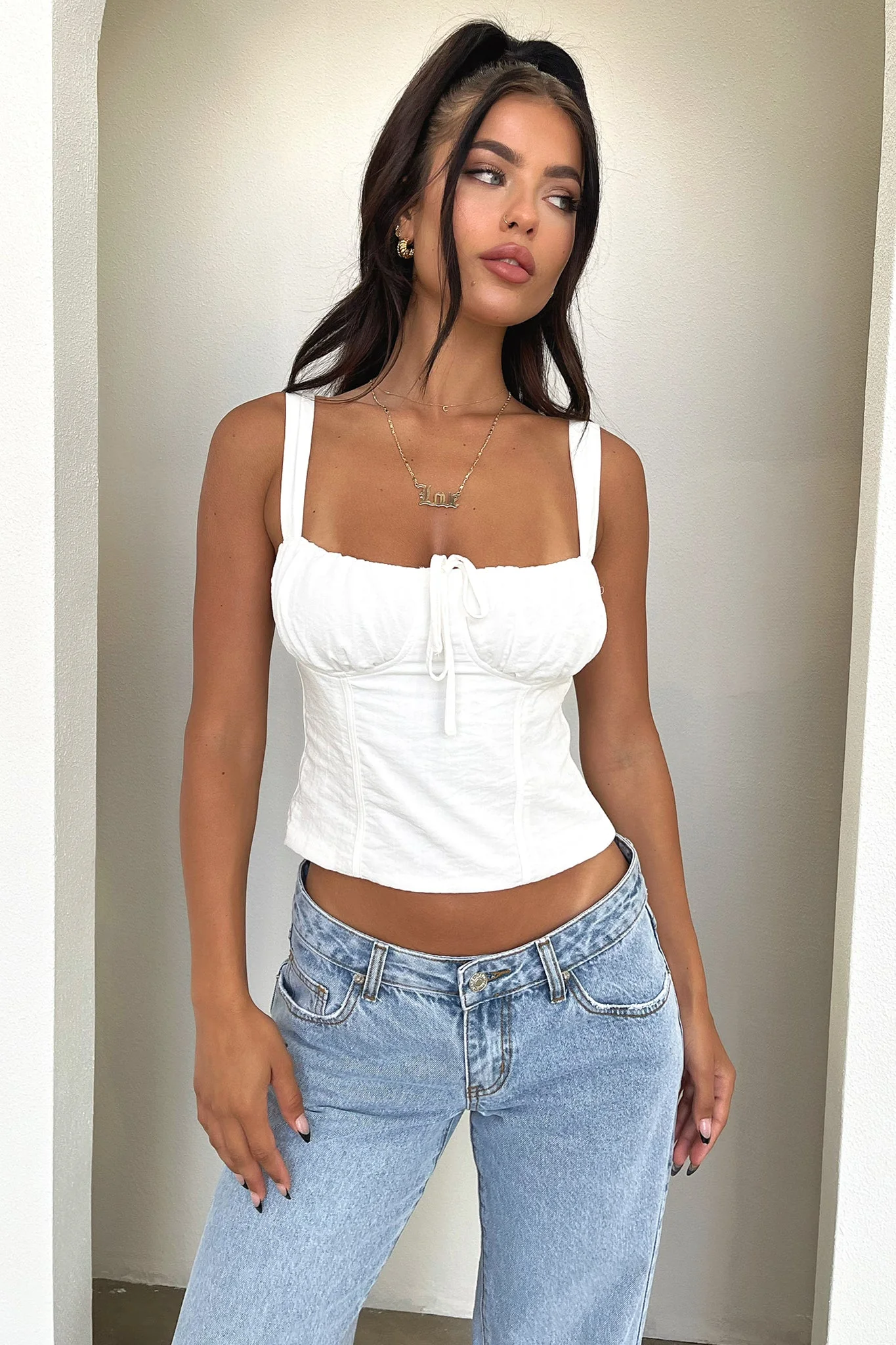 Danica Corset - White - Image 5