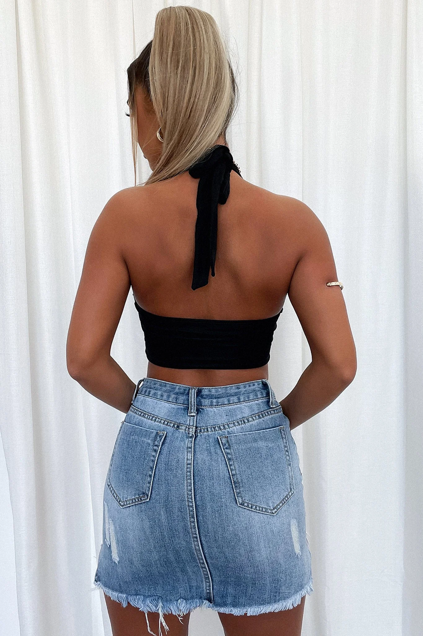 Dargon Denim Skirt - Image 6