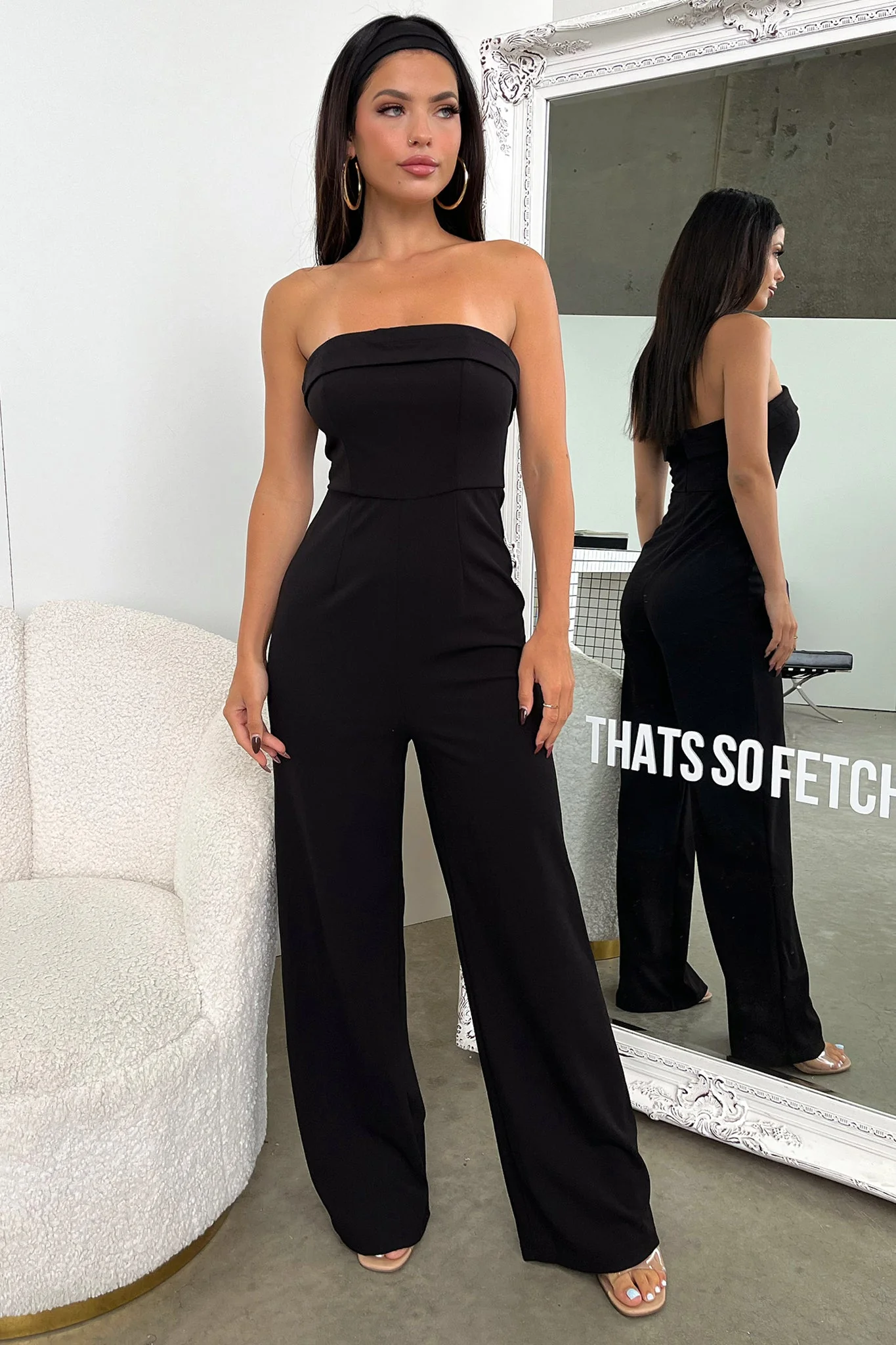 Desiree Jumpsuit - Black - Image 4