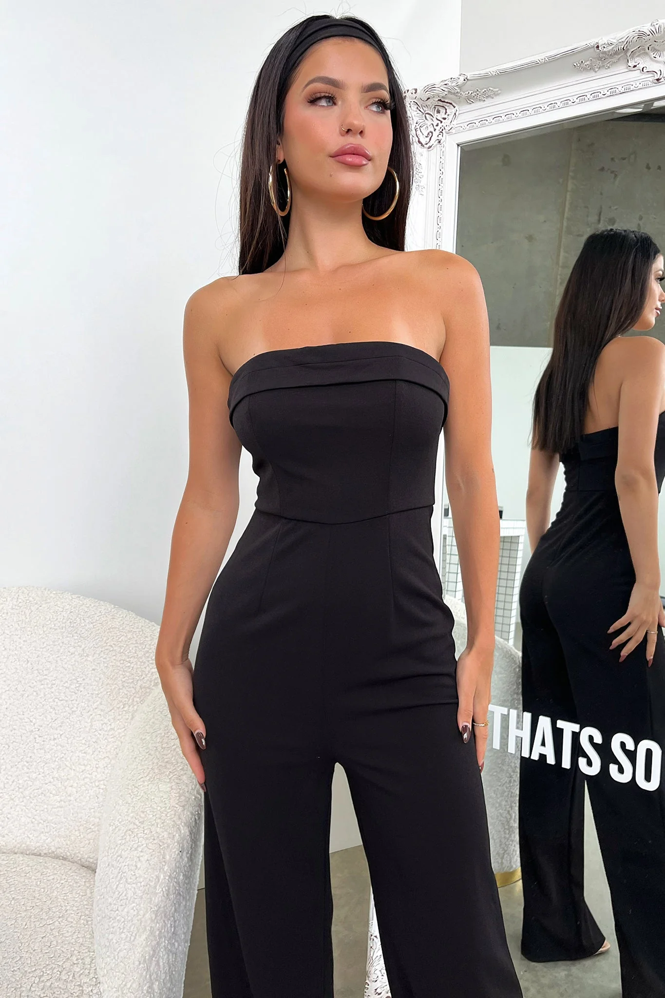 Desiree Jumpsuit - Black - Image 5