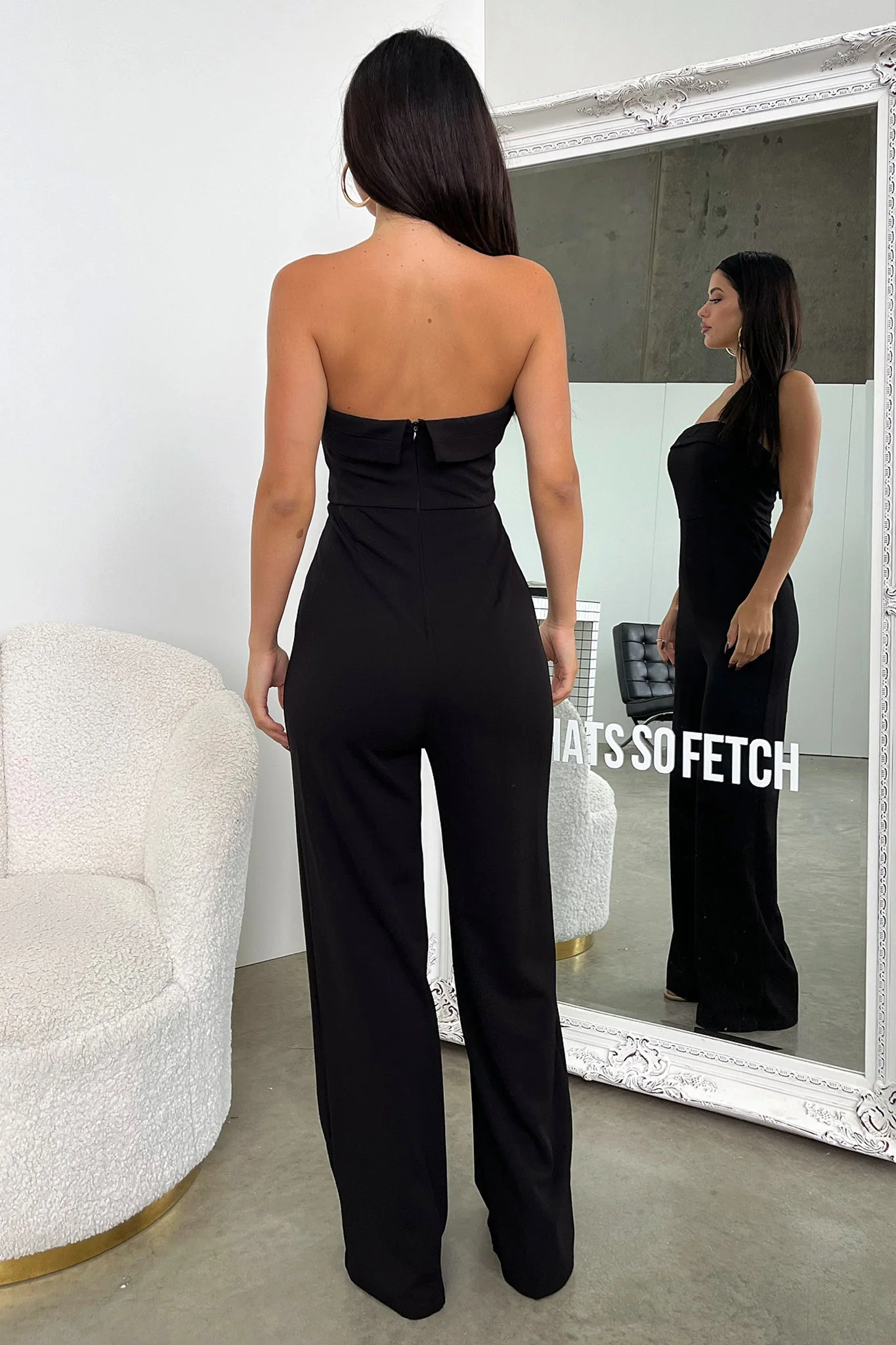 Desiree Jumpsuit - Black - Image 6