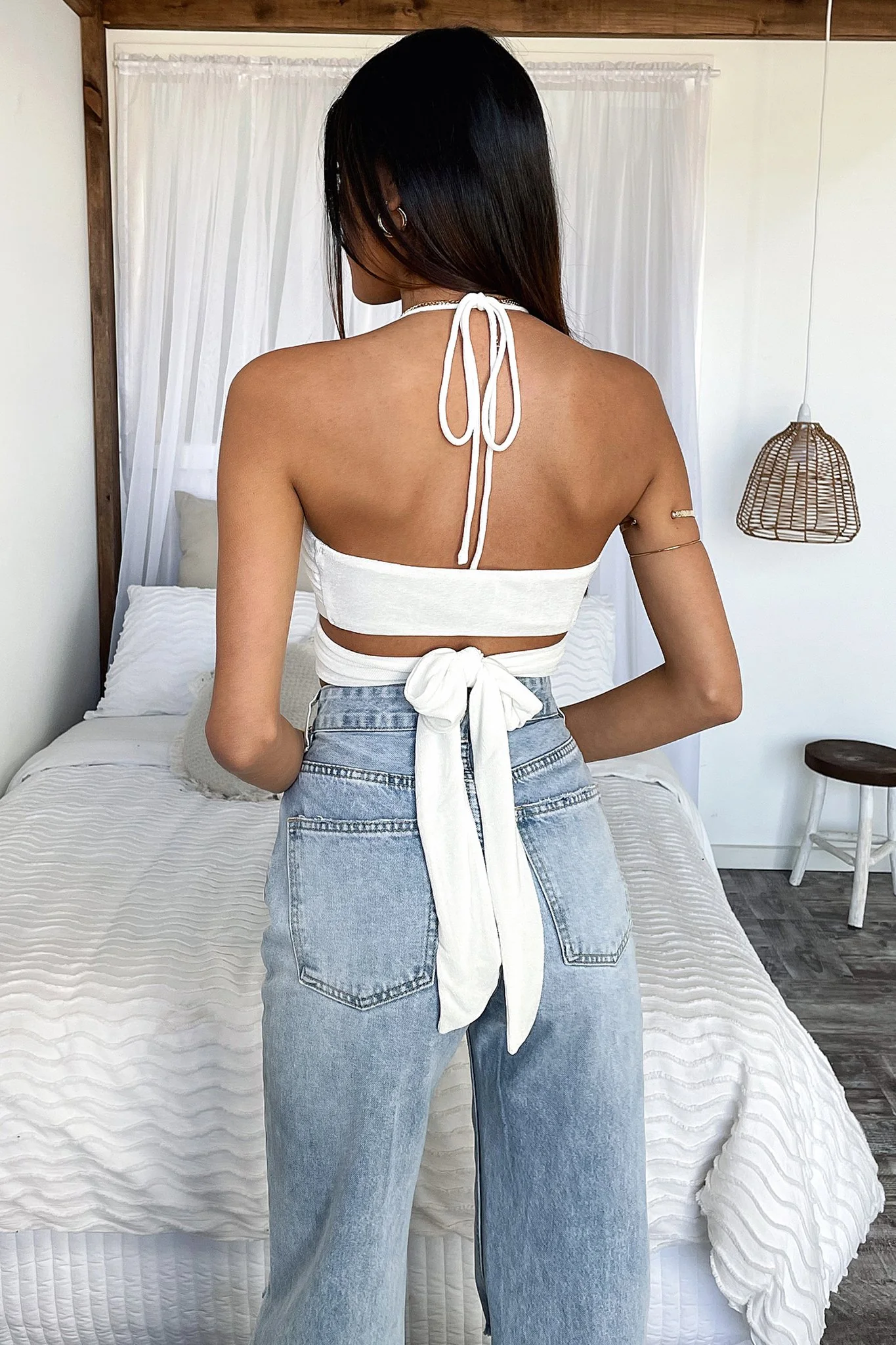 Dolly Crop - White - Image 5