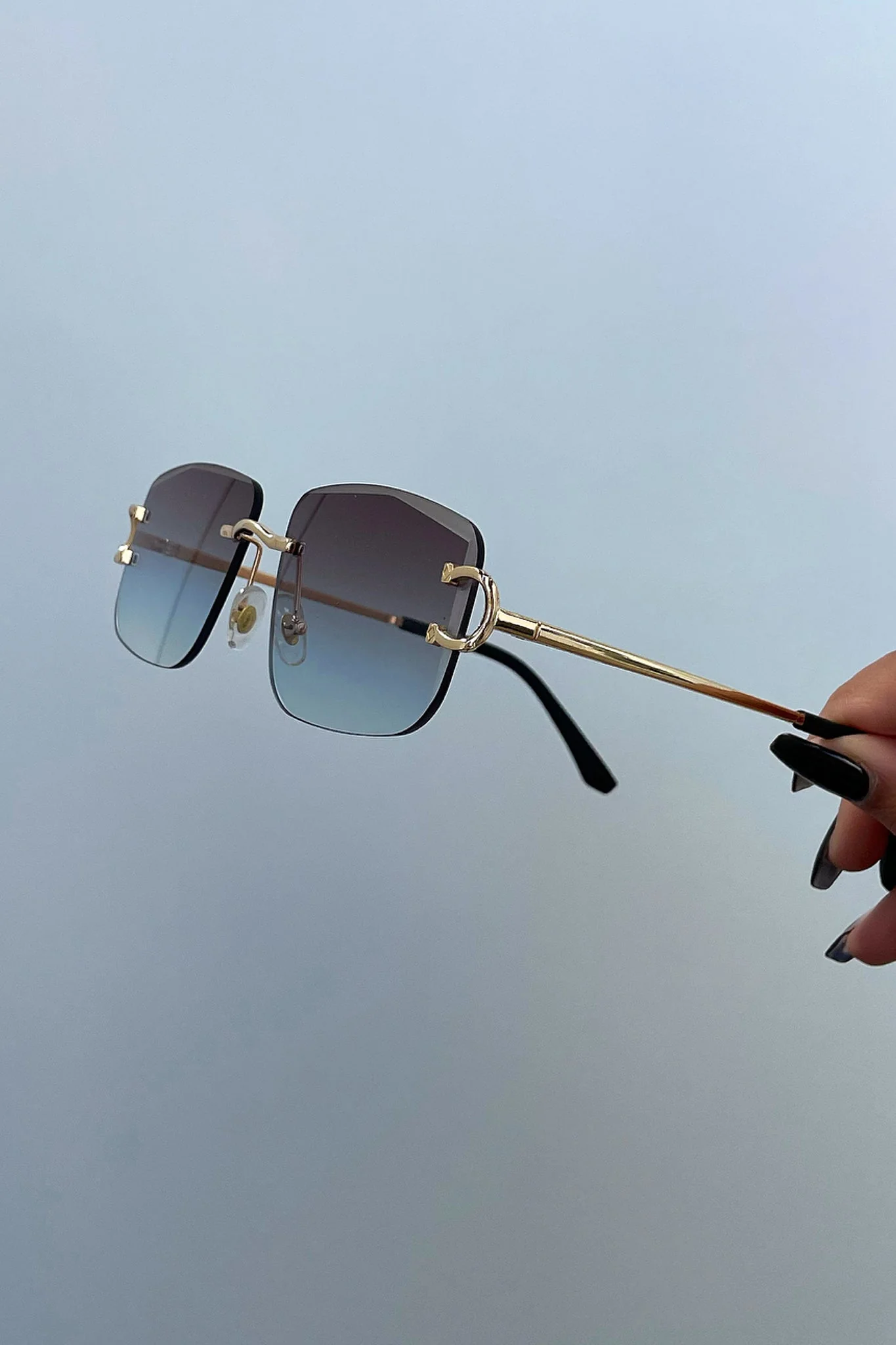 Essex Sunglasses - Brown/Blue Gradient - Image 3