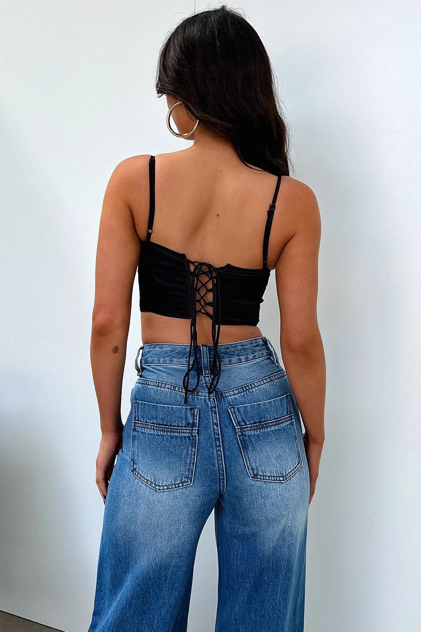 Fauna Corset Top - Black - Image 7