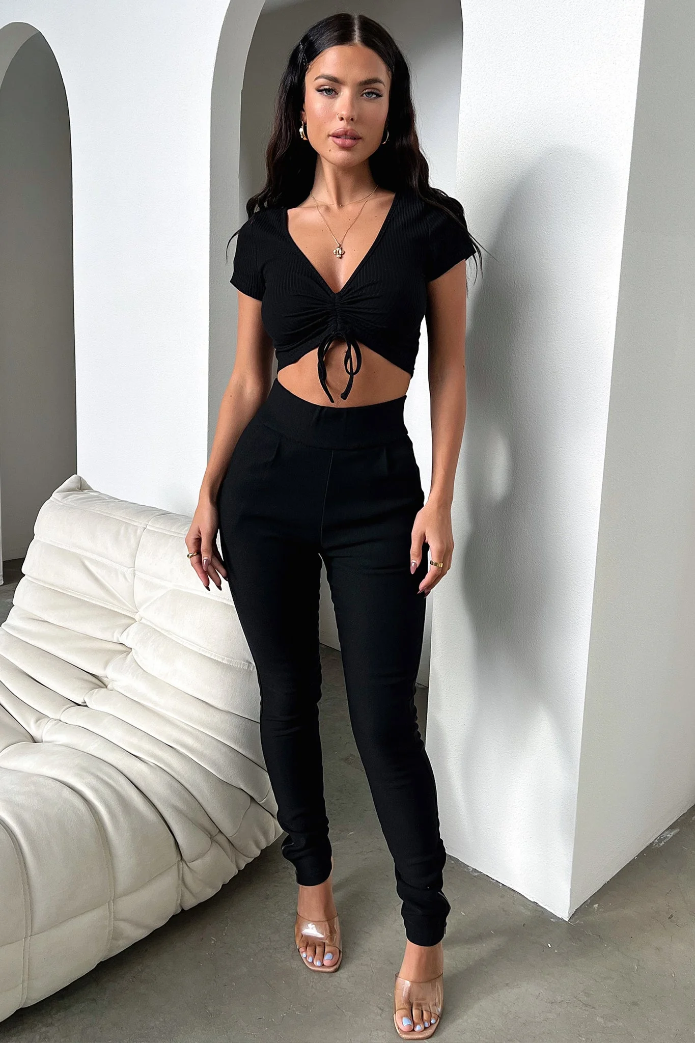 Hilton Pants - Black - Image 3