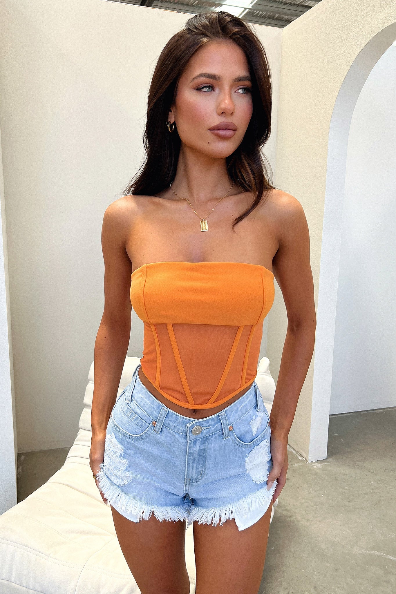Ignite Corset - Orange - Image 3