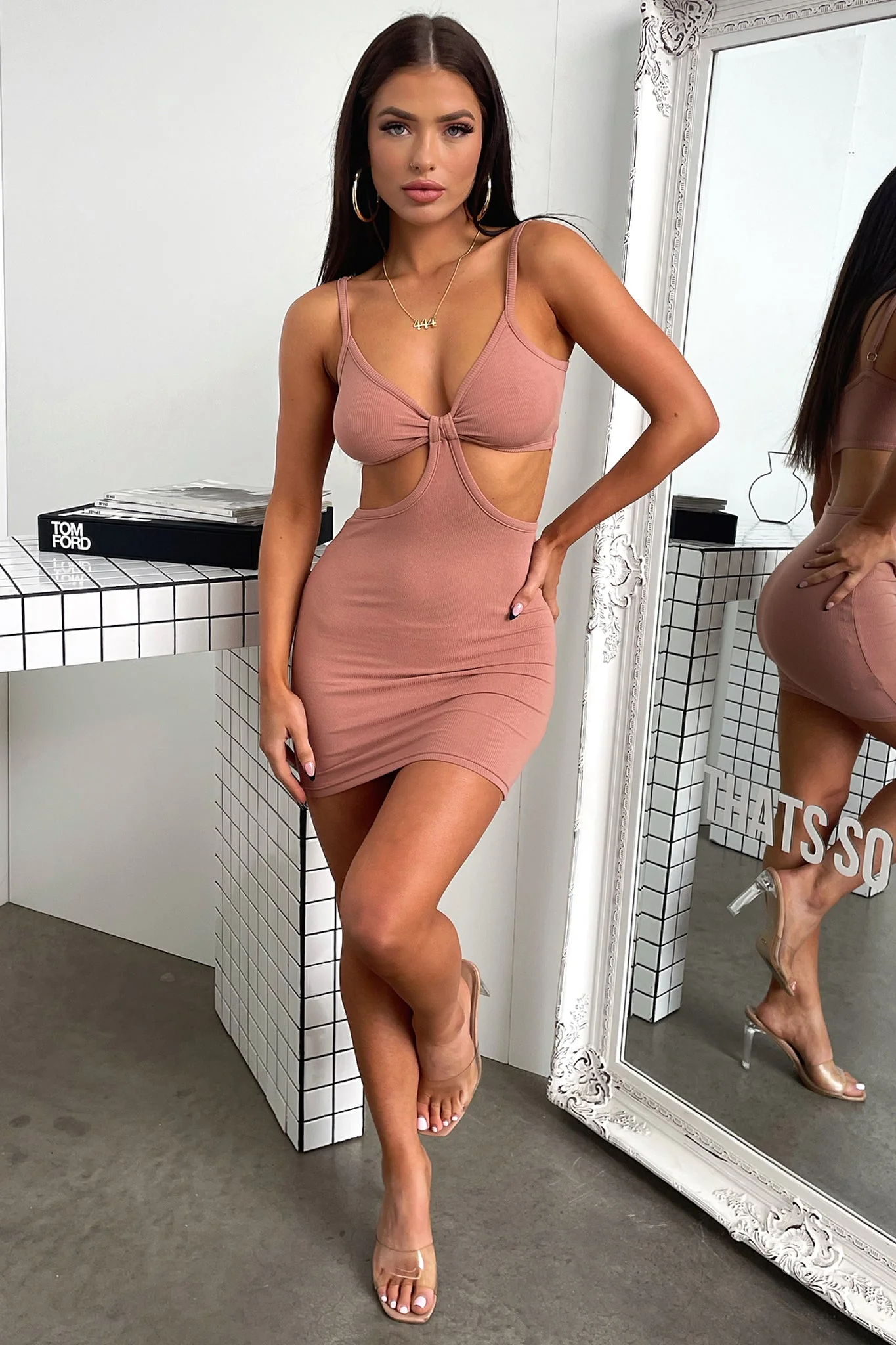 Island Dress - Mocha - Image 4