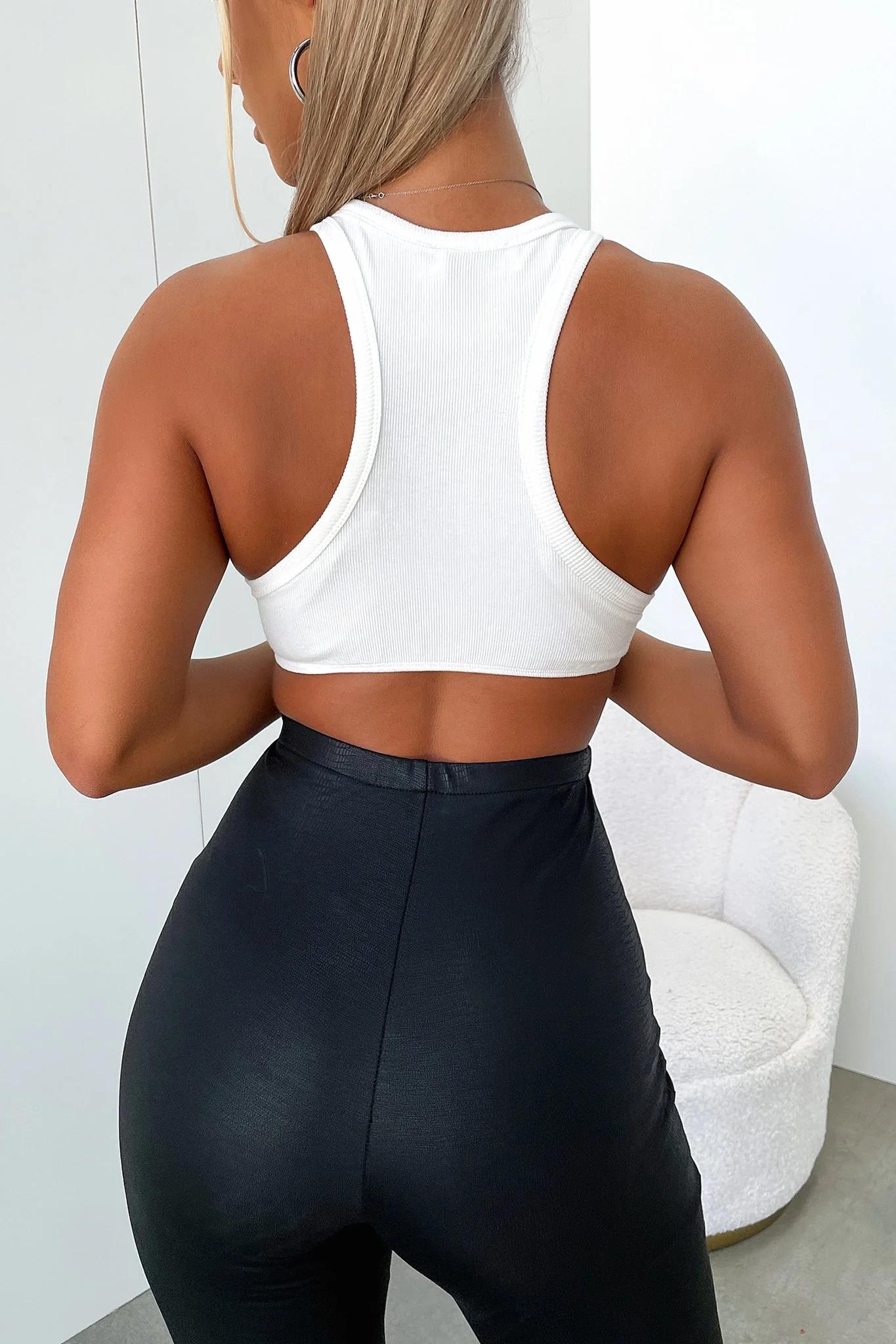 Jagger Crop - White - Image 9