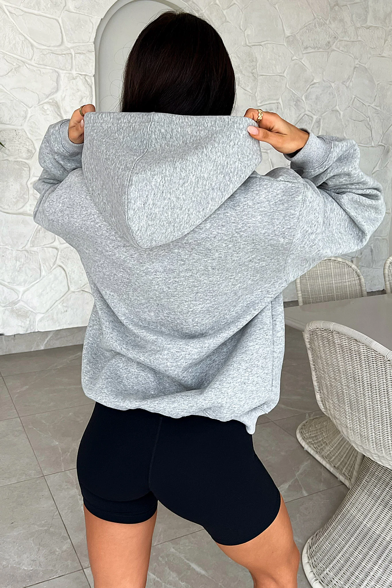 Jaska Hoodie - Grey - Image 6