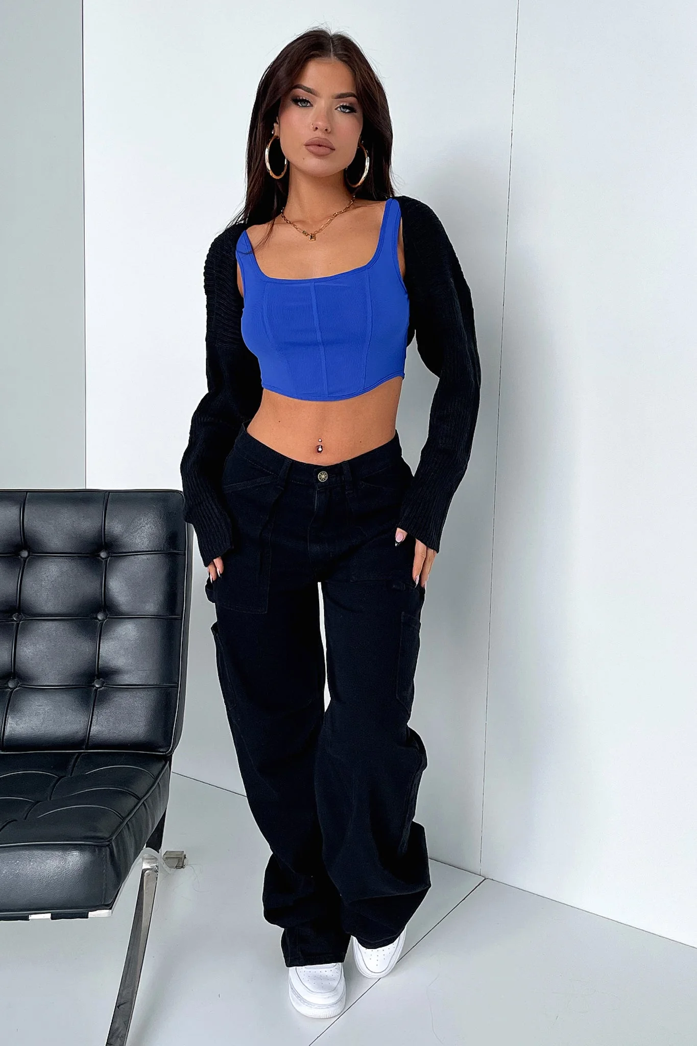 Jay Crop - Royal Blue - Image 4