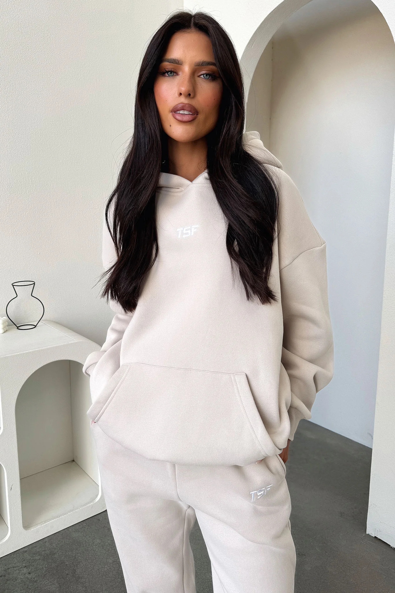 Kaztek Hoodie - Bone - Image 4