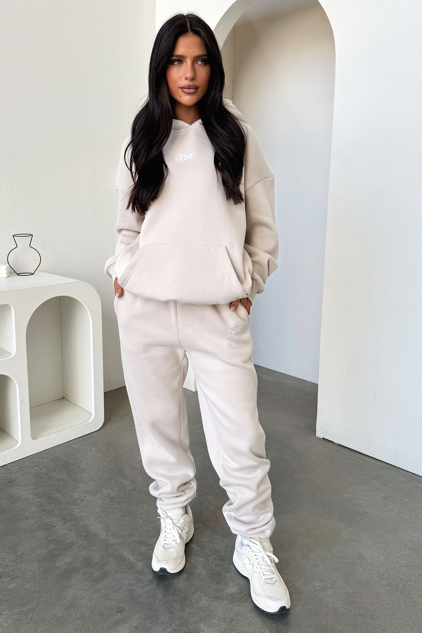 Kaztek Hoodie - Bone - Image 7