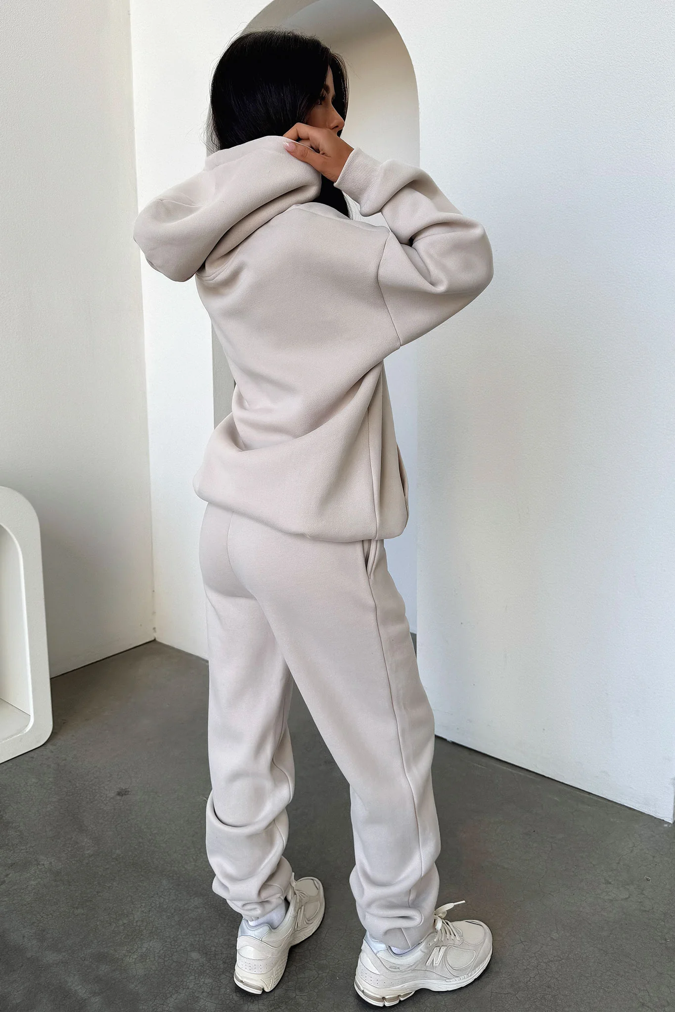 Kaztek Hoodie - Bone - Image 9