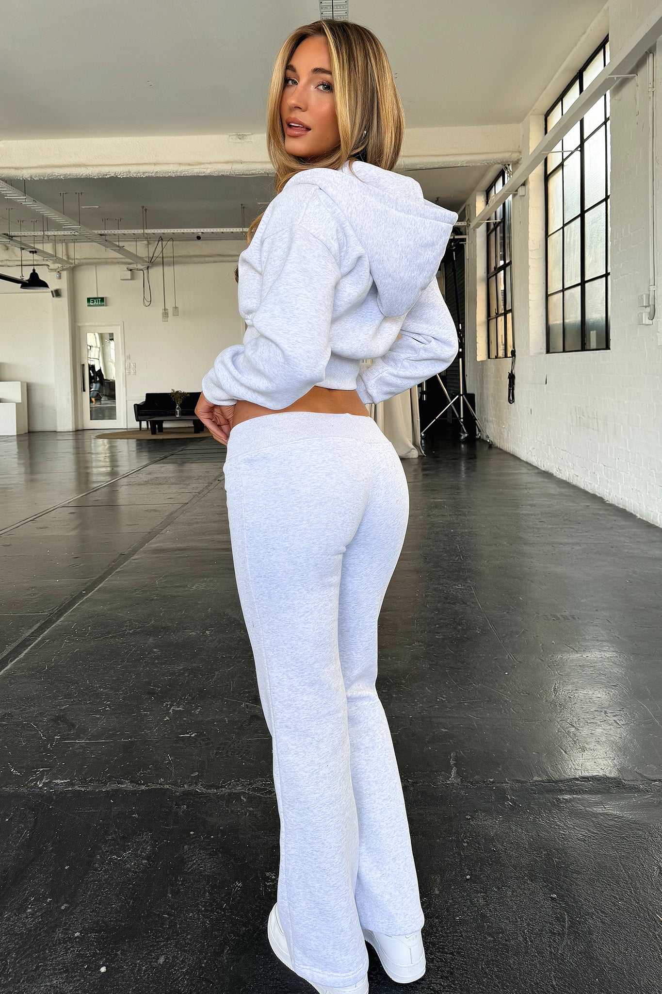 Kaztek Low Rise Sweatpants - Grey - Image 12
