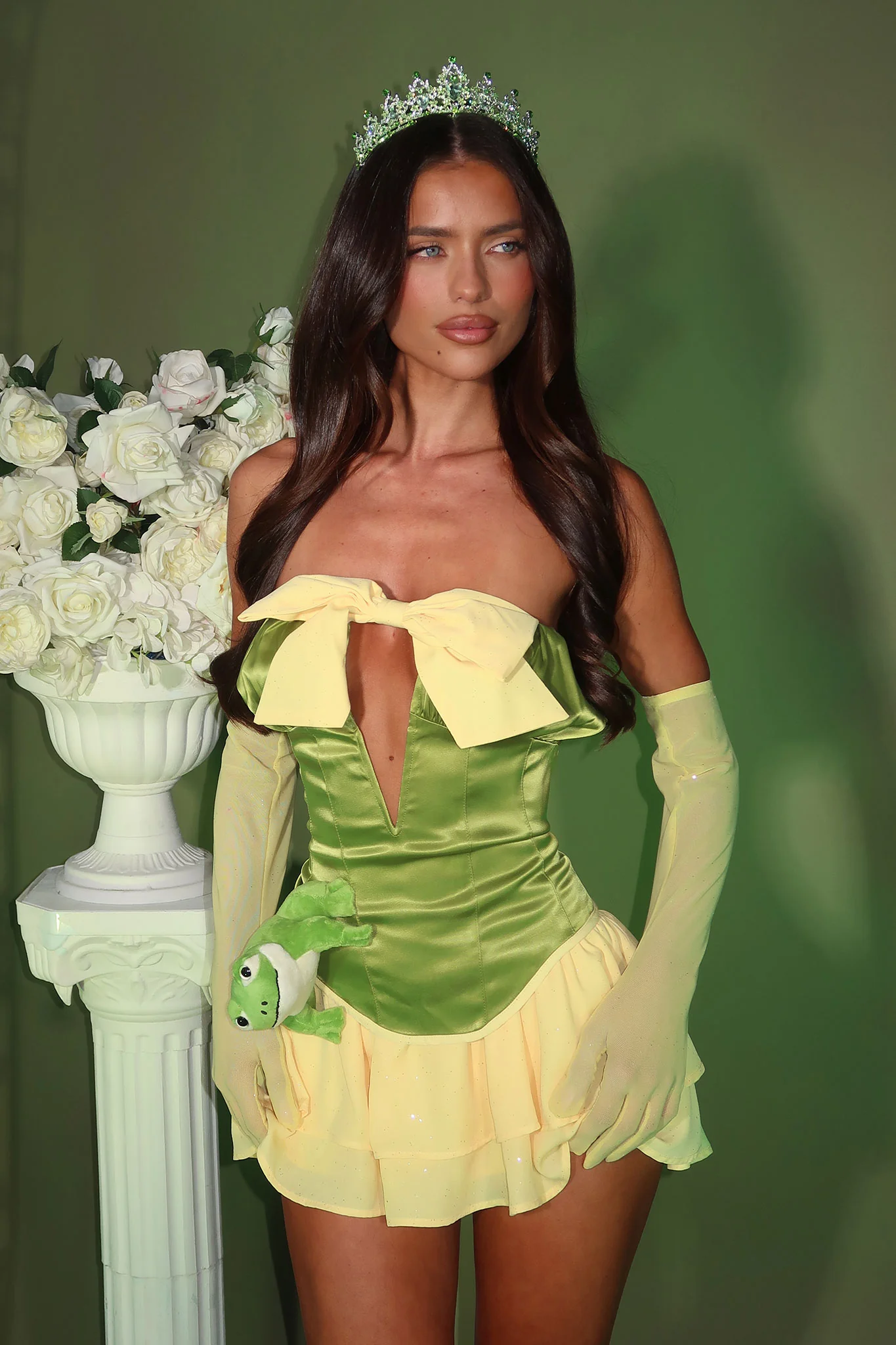 Kiss The Frog 3 Piece Set - Green/Yellow - Image 7