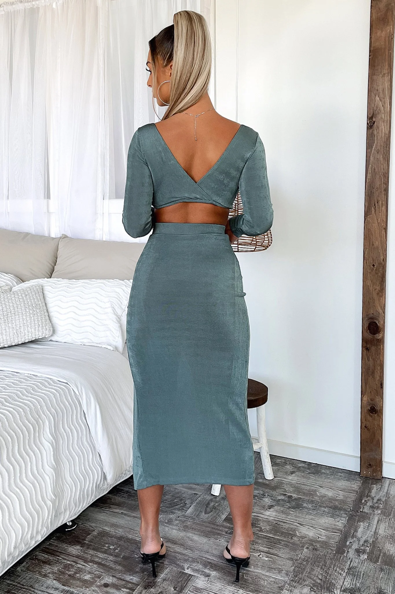 Kurser Crop - Khaki - Image 7