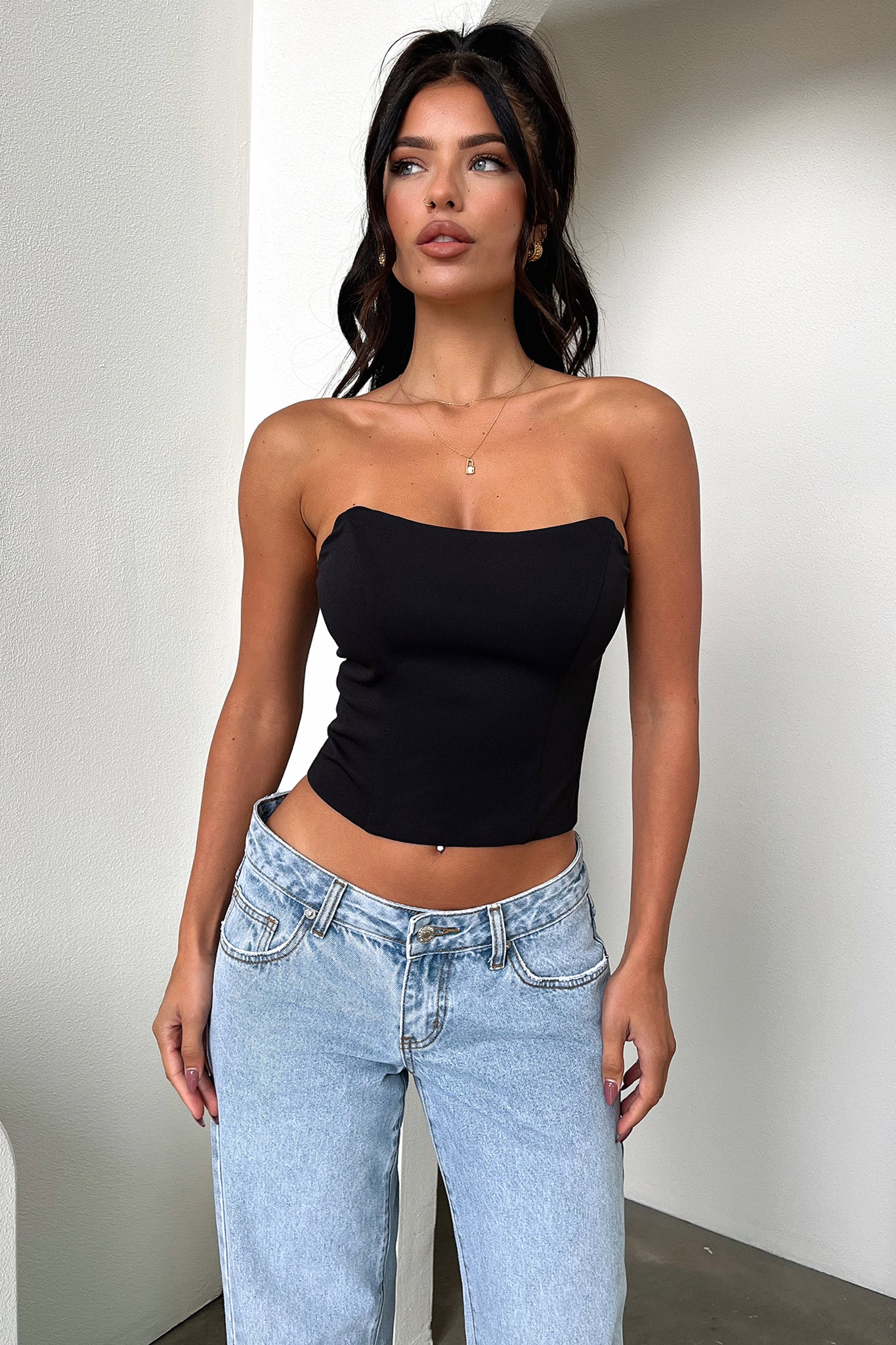 Lane Corset - Black - Image 4