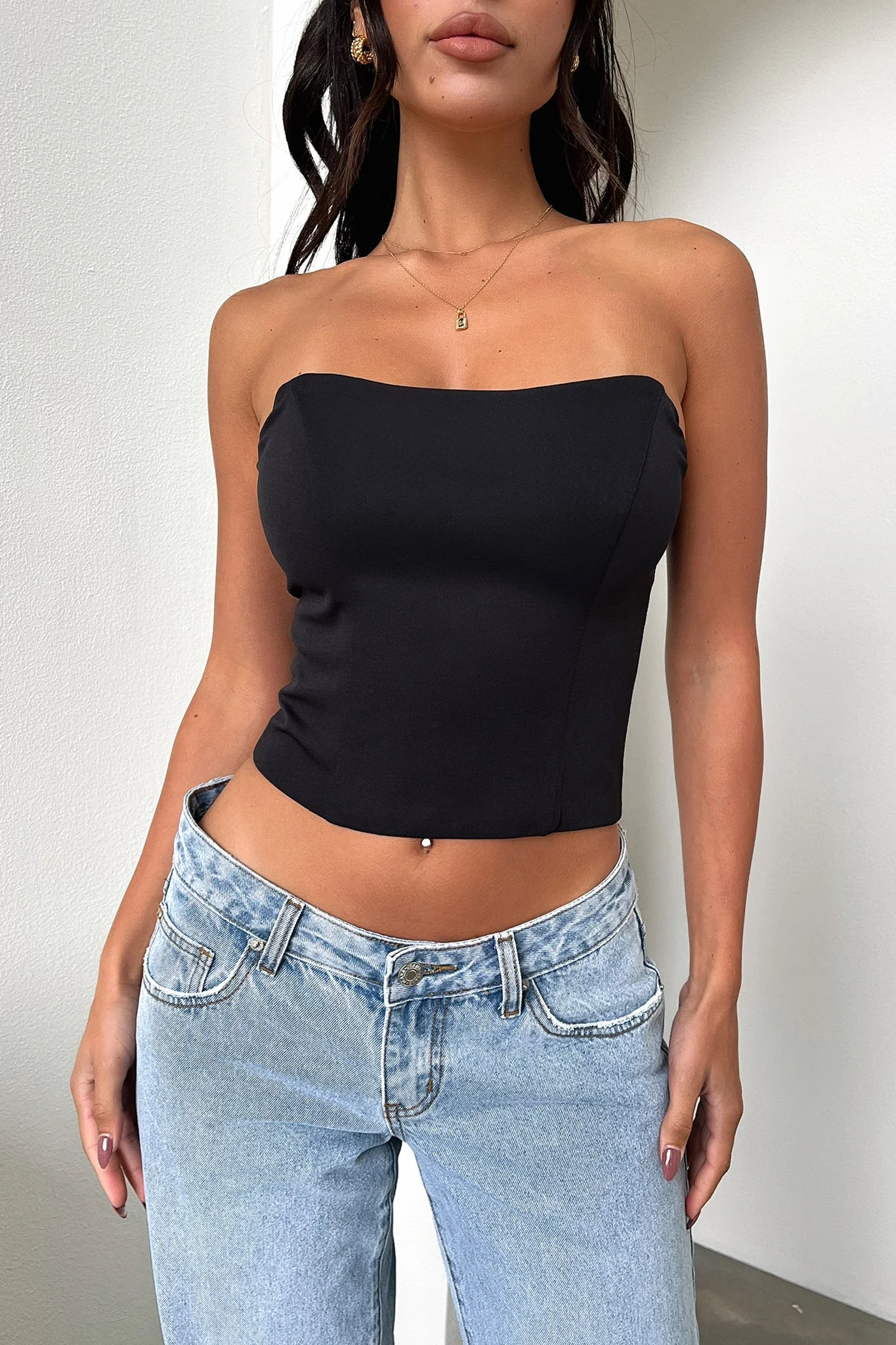 Lane Corset - Black - Image 5