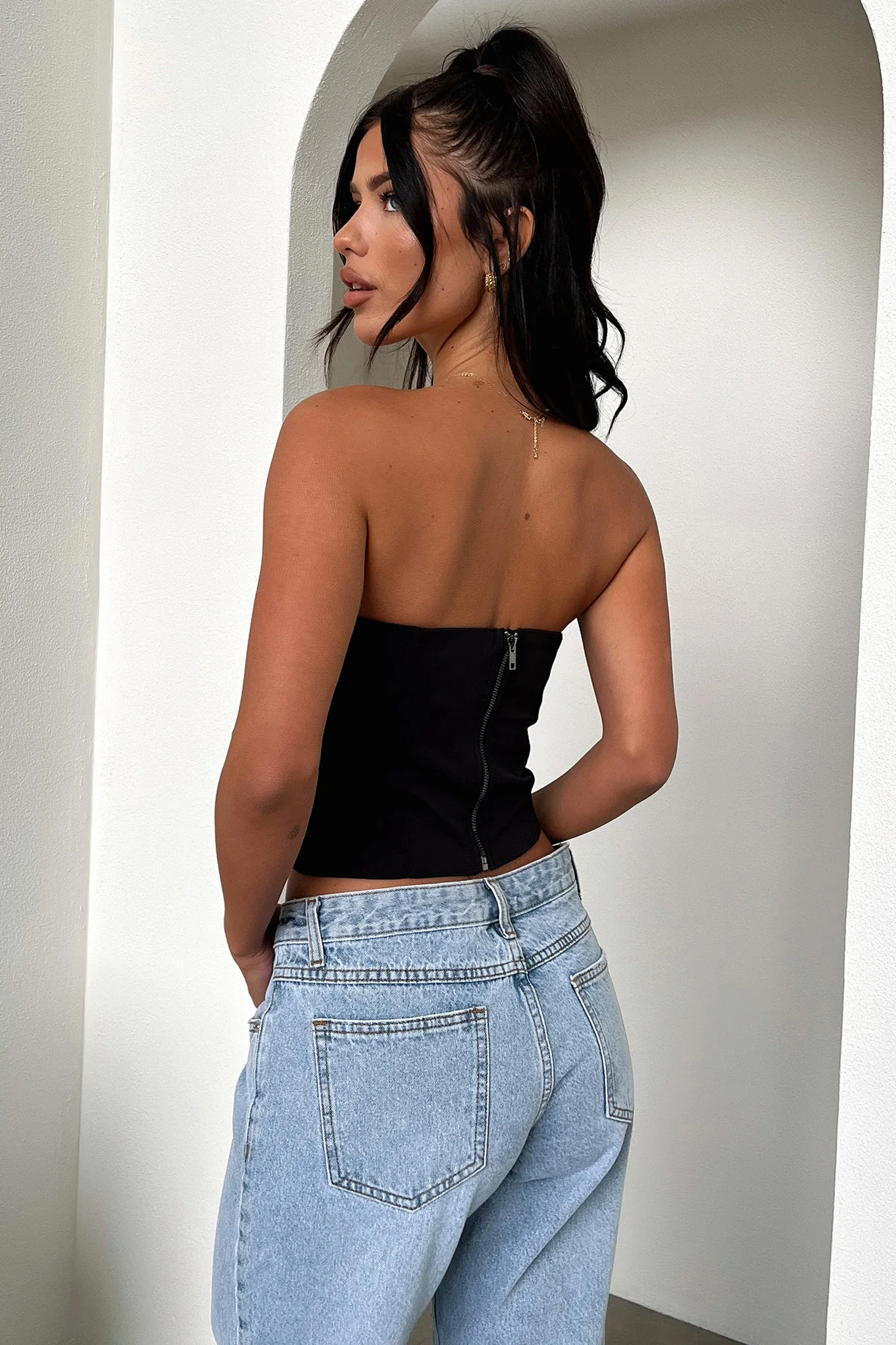Lane Corset - Black - Image 6