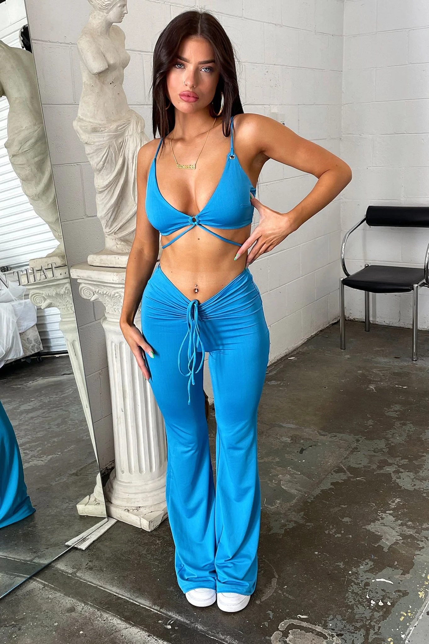 Lolita Crop - Blue - Image 2