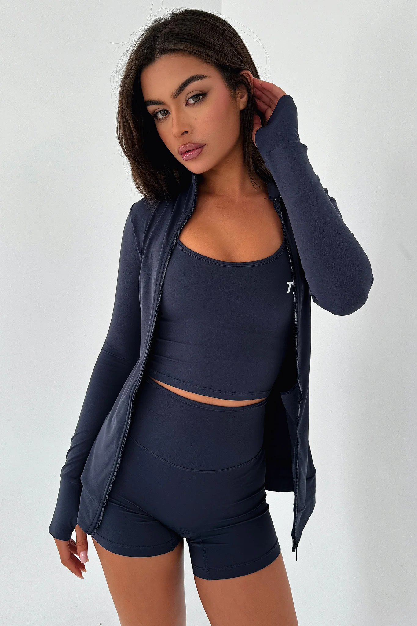 Lucian Singlet - Navy - Image 4