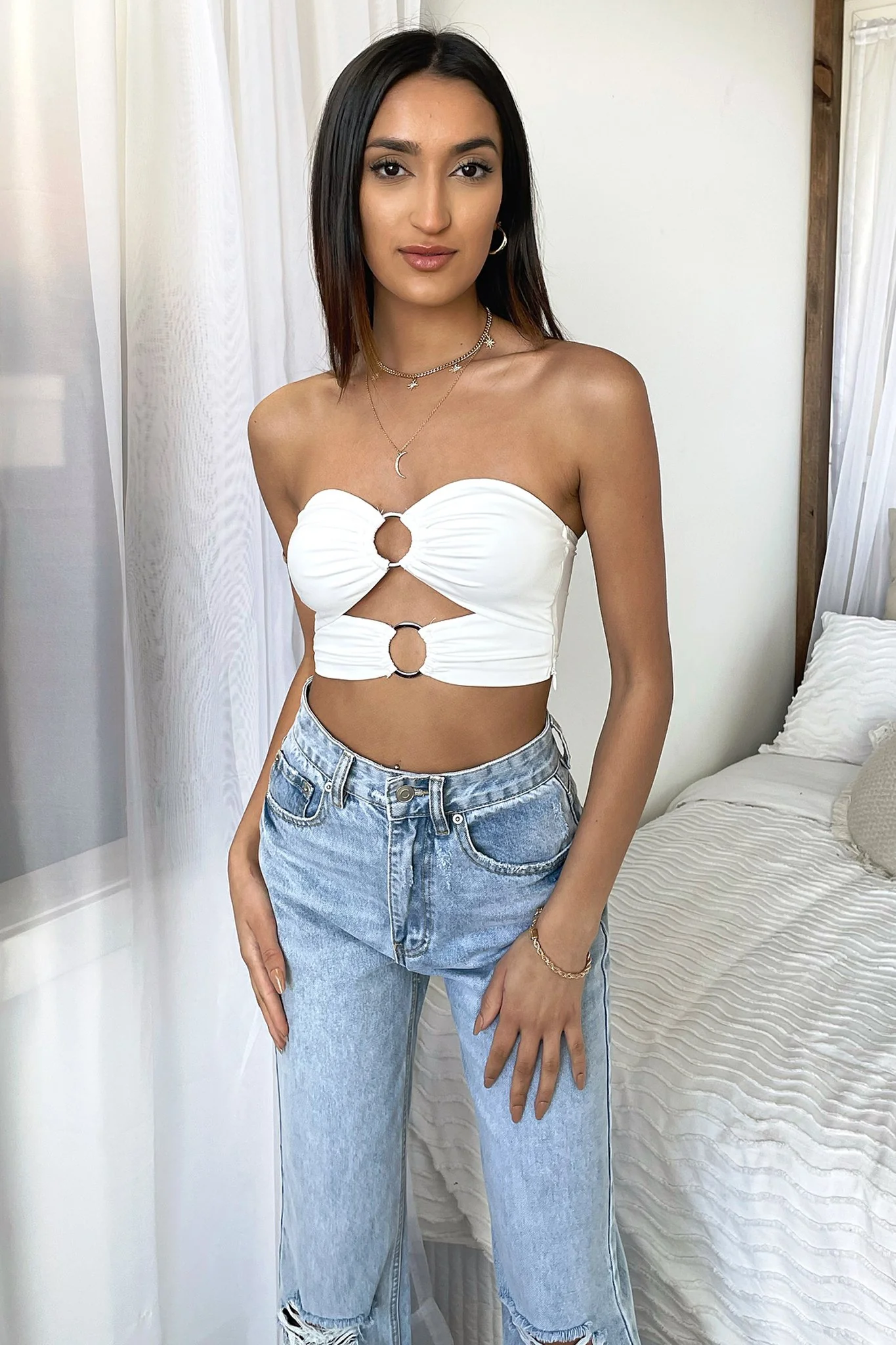 Mace Crop - White - Image 5
