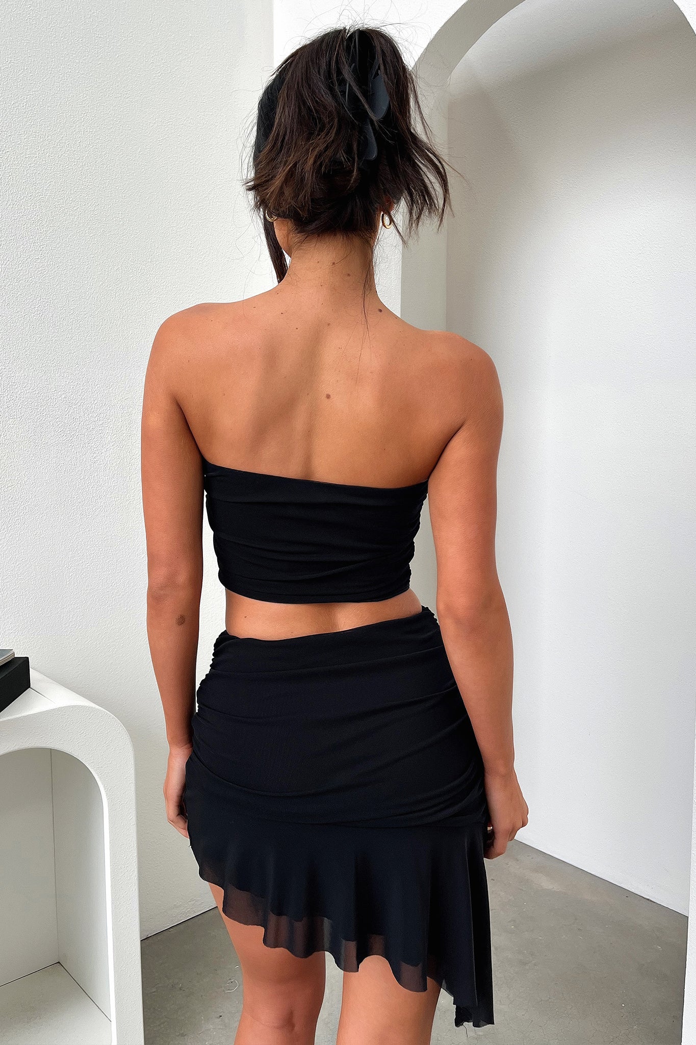 Milania Skirt - Black - Image 5