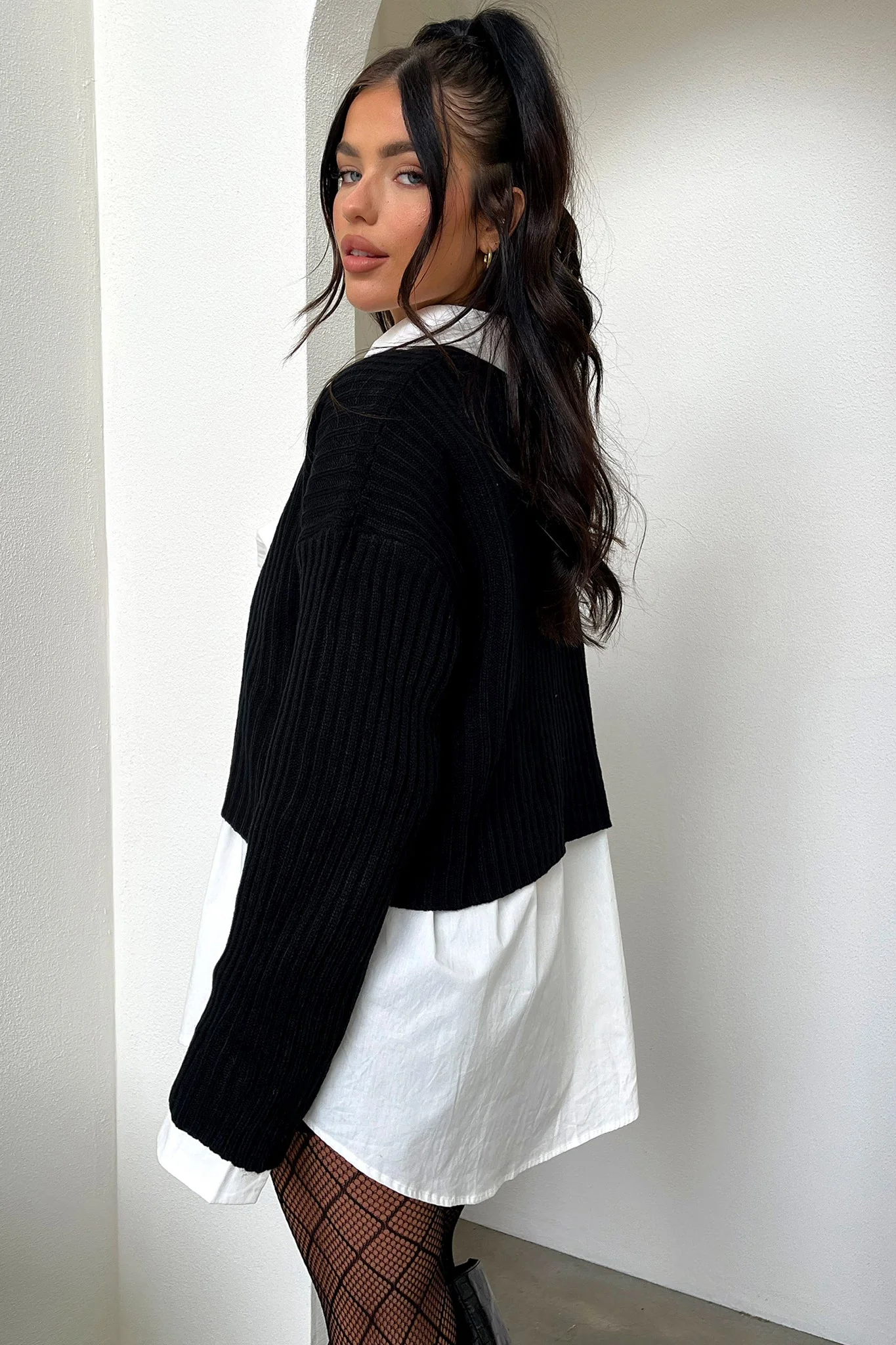 Mina Knit - Black - Image 10