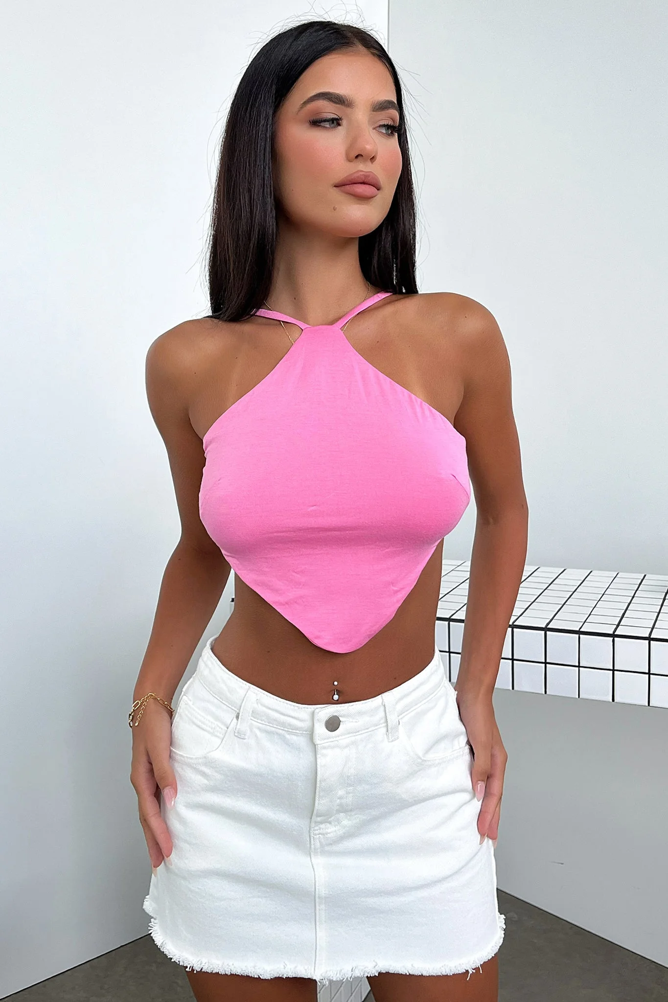 Miri Crop - Pink - Image 2
