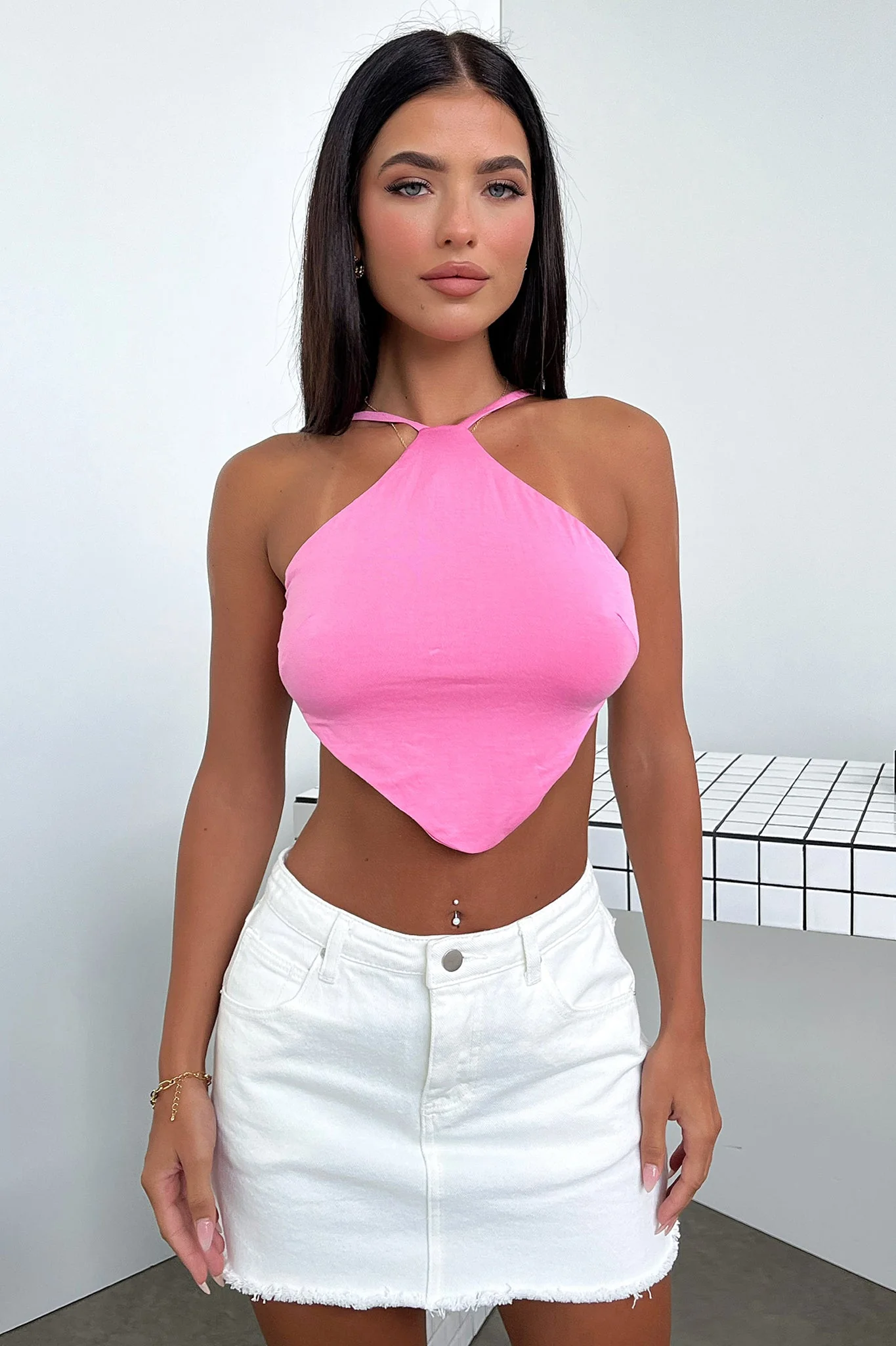 Miri Crop - Pink - Image 4