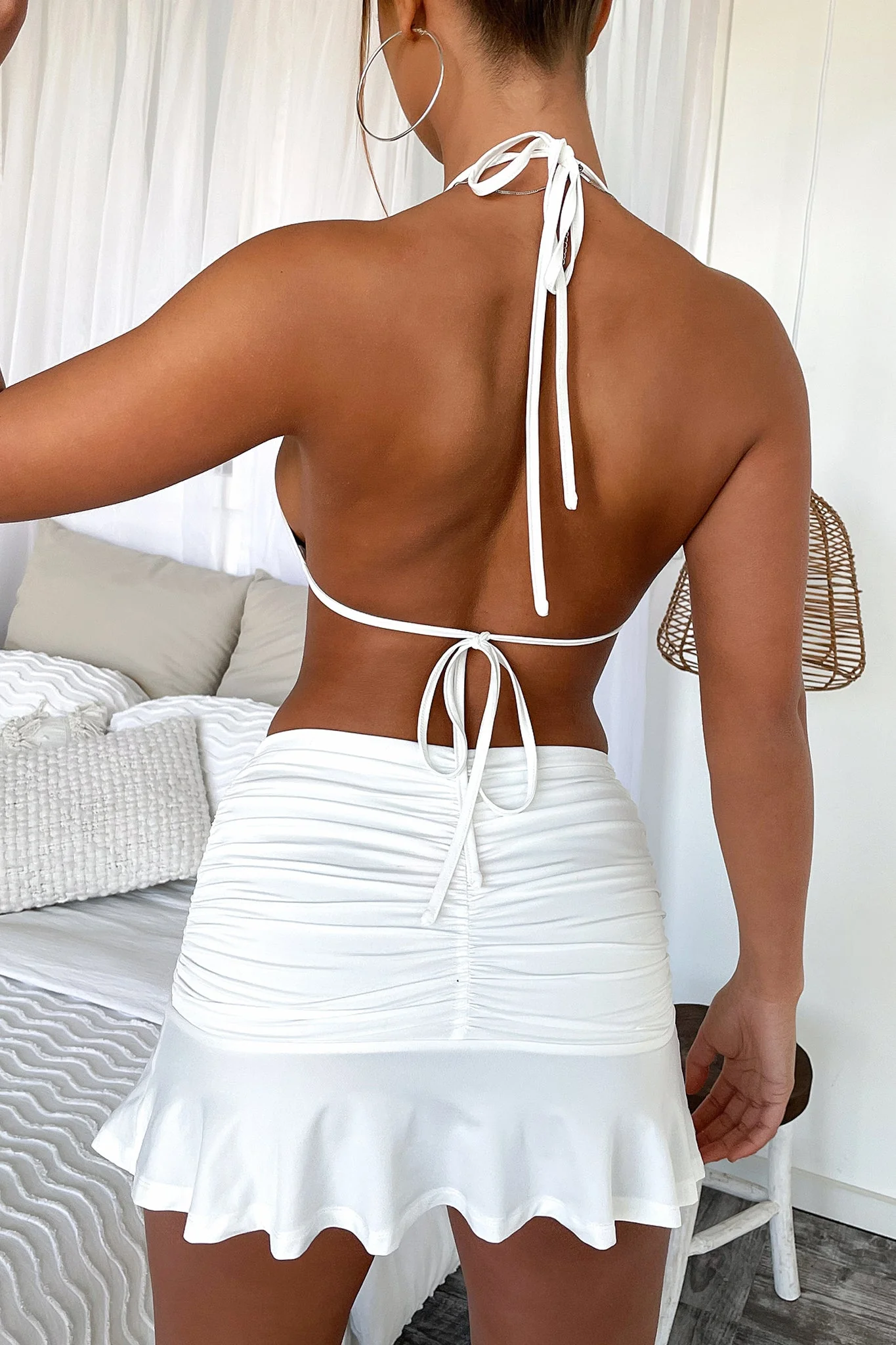 Pixie Mini Skirt - White - Image 13