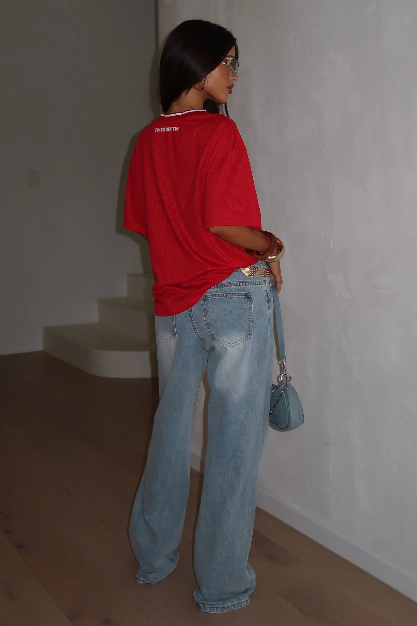 Quarterback Tee - Red - Image 5