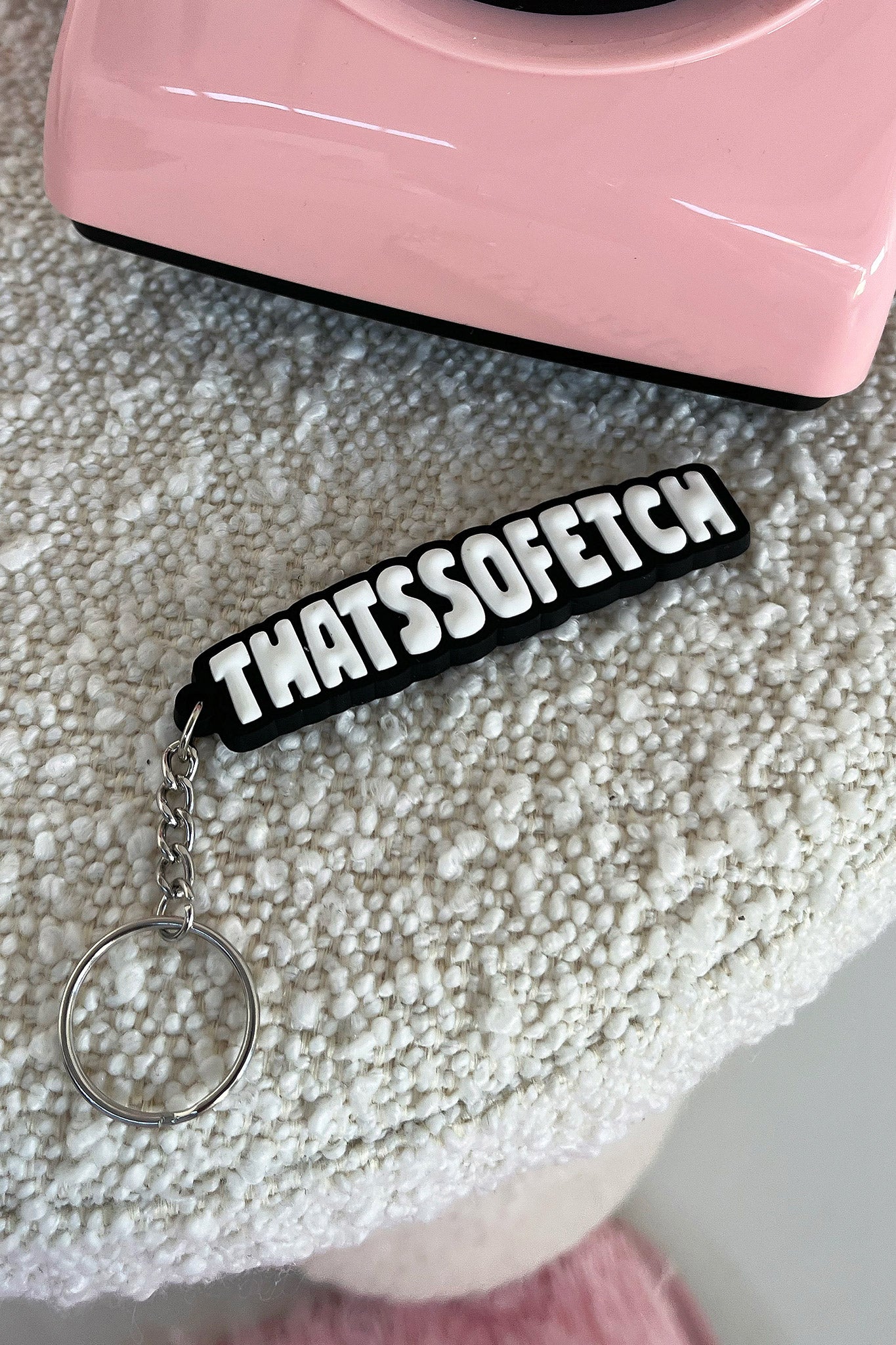 Rowan Keychain - Black/White - Image 3