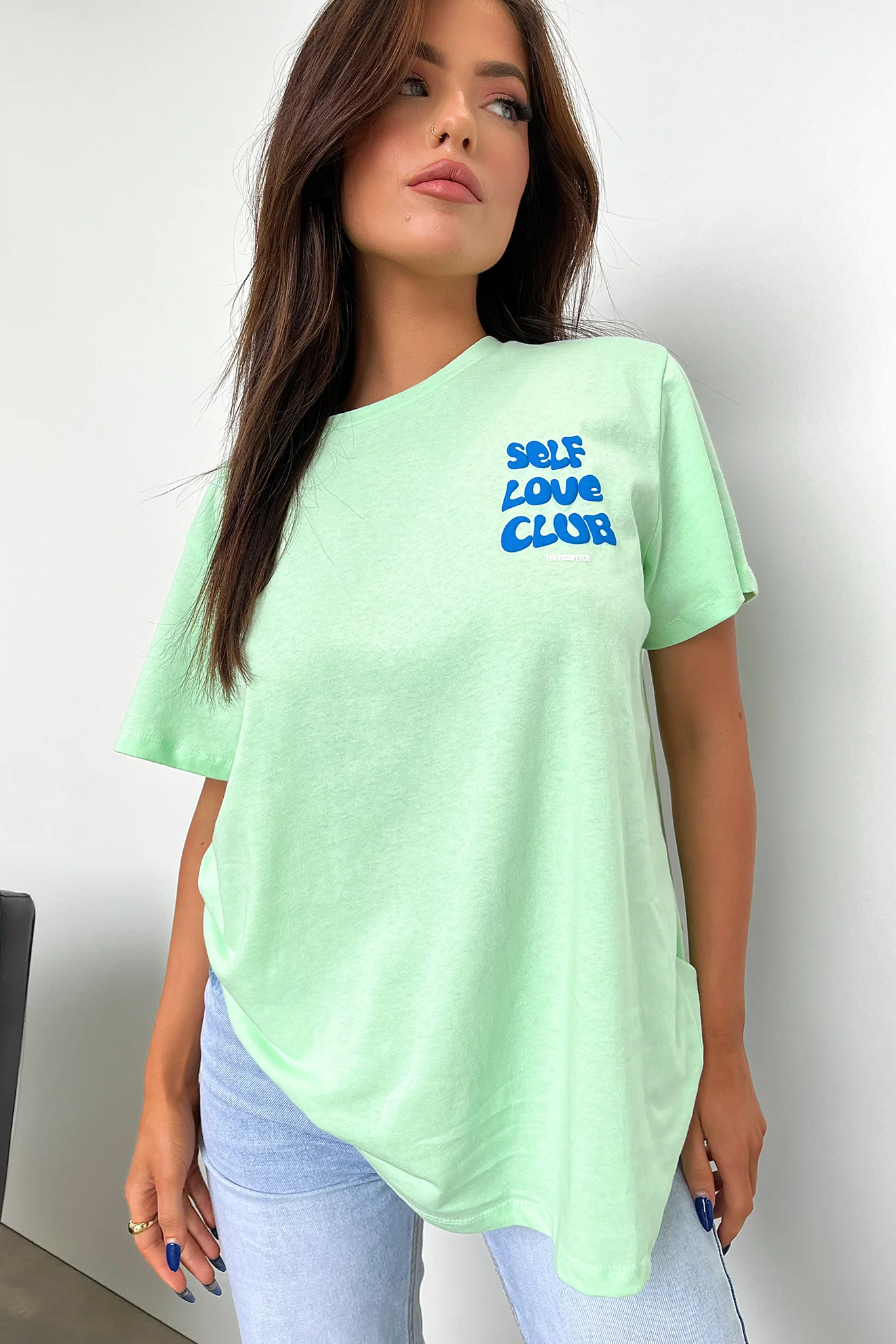 Self Love Tee - Green - Image 4