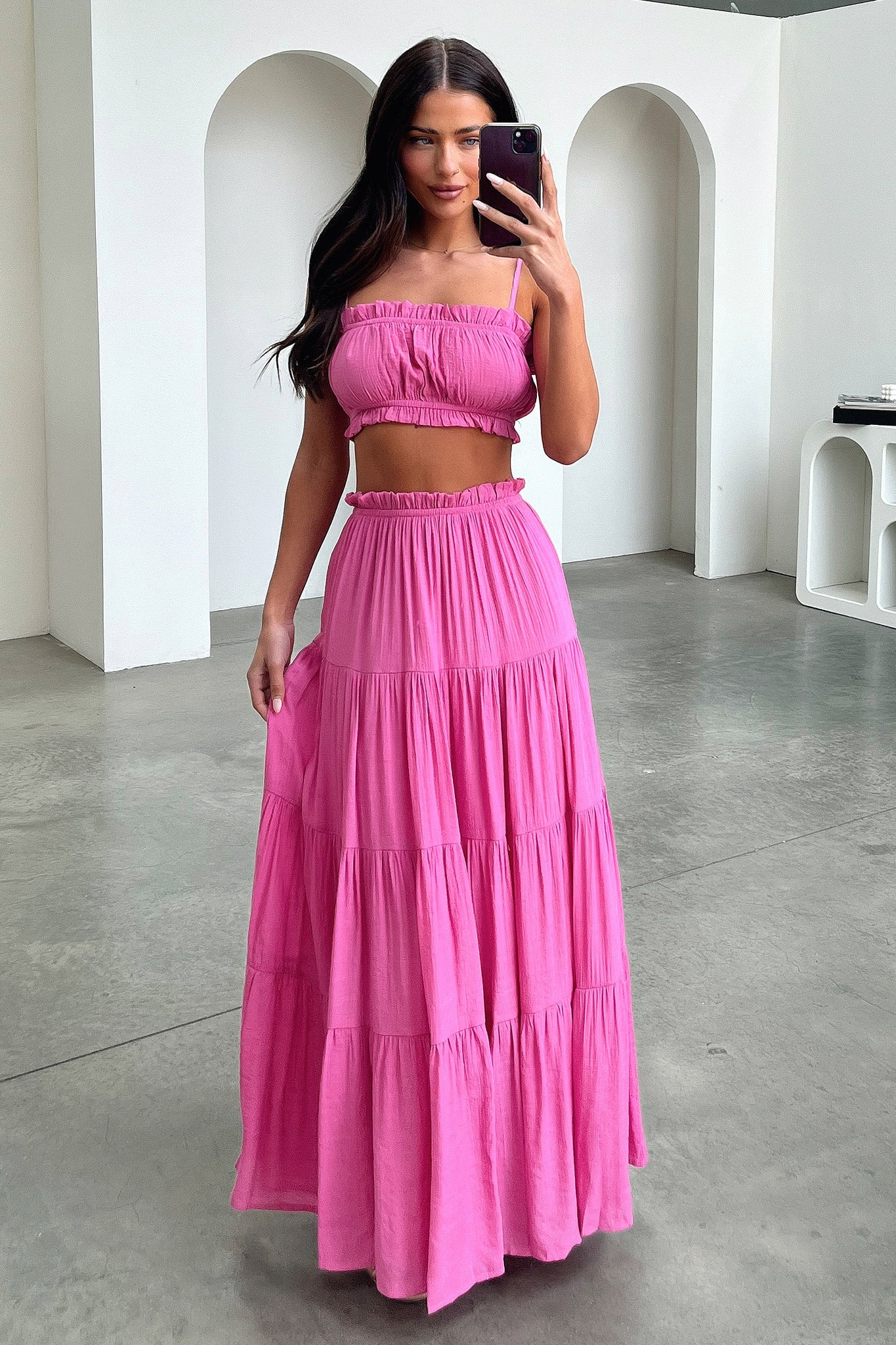 Selina Crop - Pink - Image 2