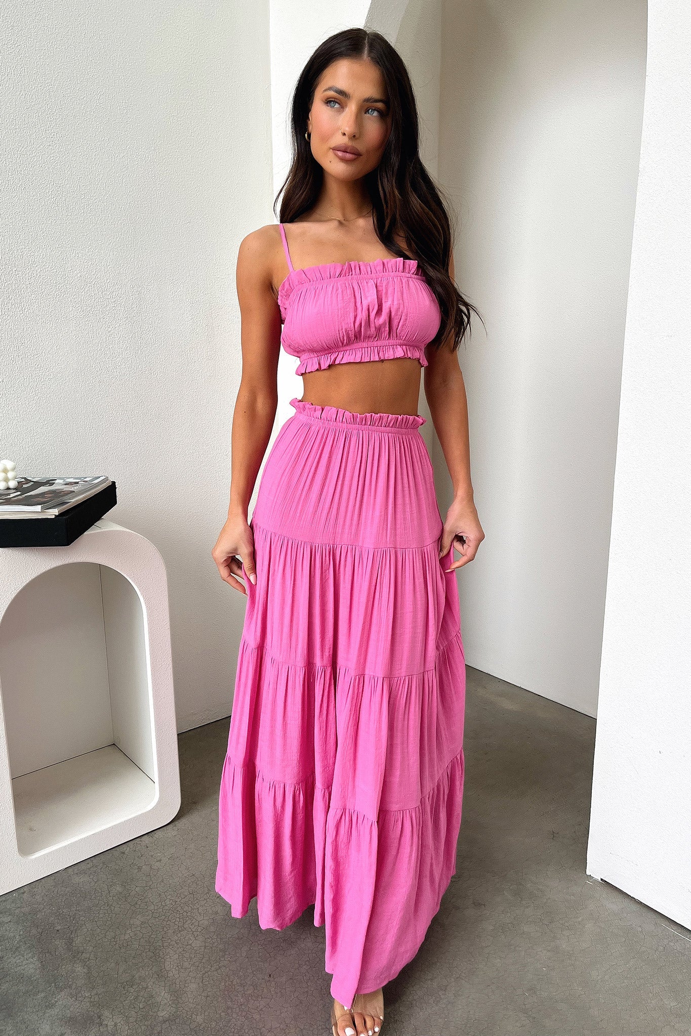 Selina Crop - Pink - Image 3