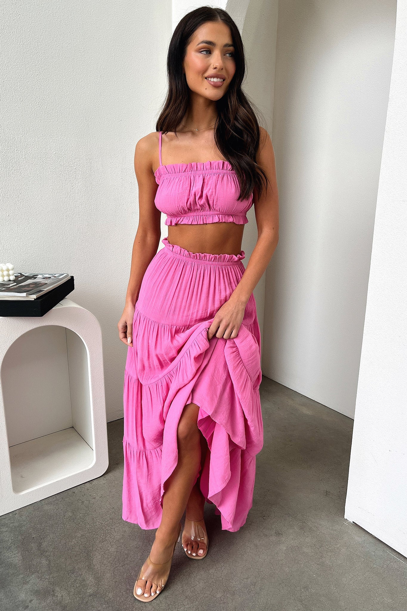 Selina Crop - Pink - Image 6